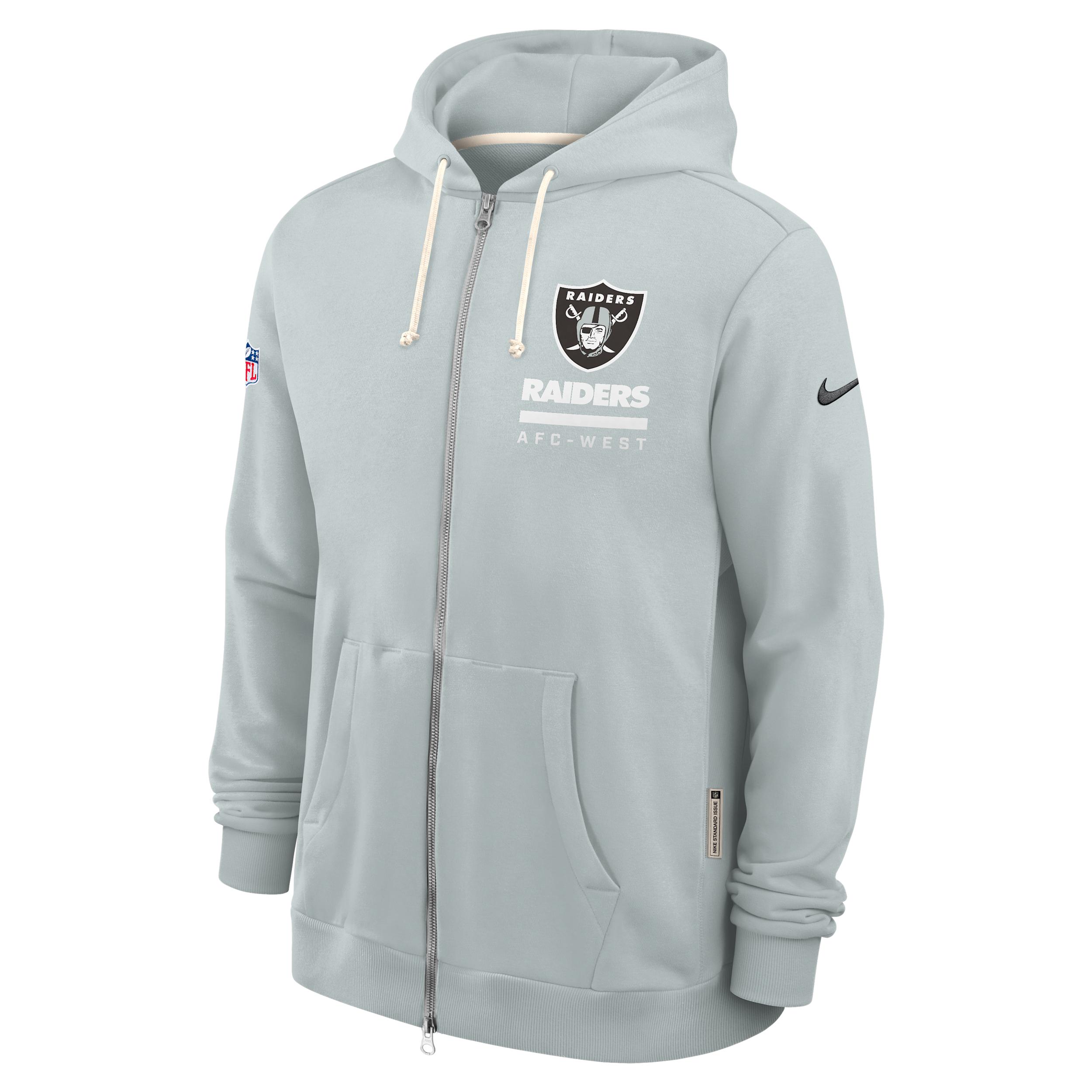 Las Vegas Raiders Utility Player Sideline Nike Men's Dri-FIT NFL Full-Zip Hoodie by NIKE