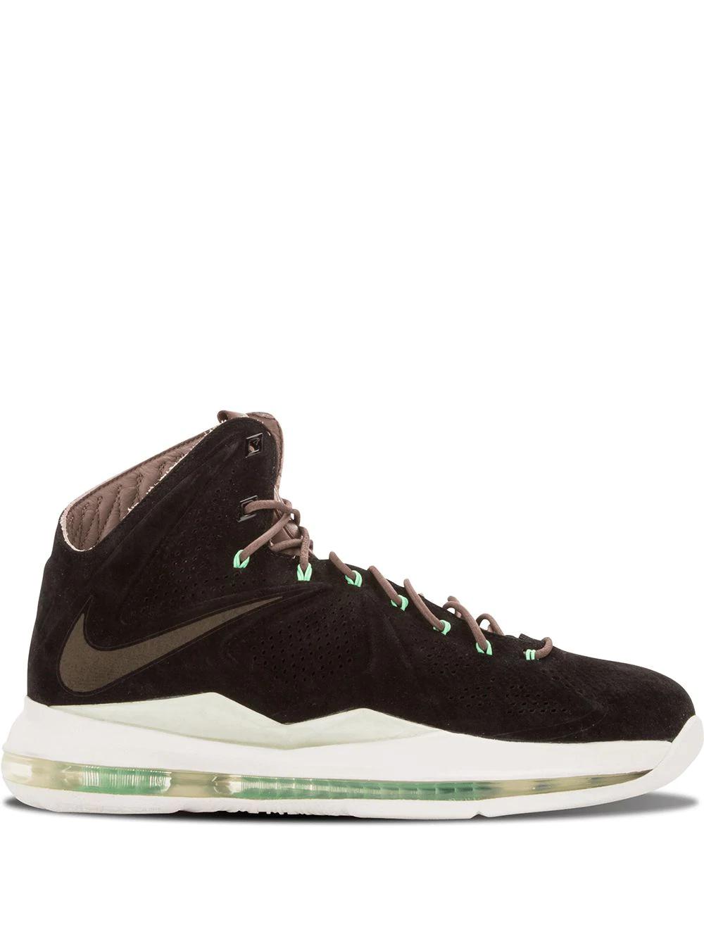 LeBron 10 EXT QS "Black Suede" sneakers by NIKE