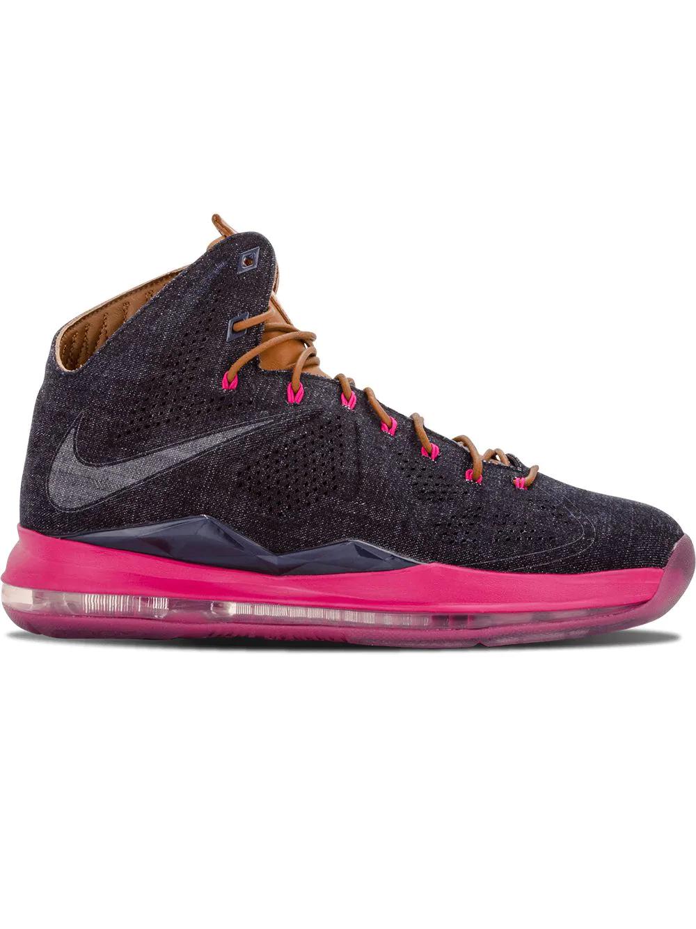LeBron 10 EXT QS "Denim" sneakers by NIKE