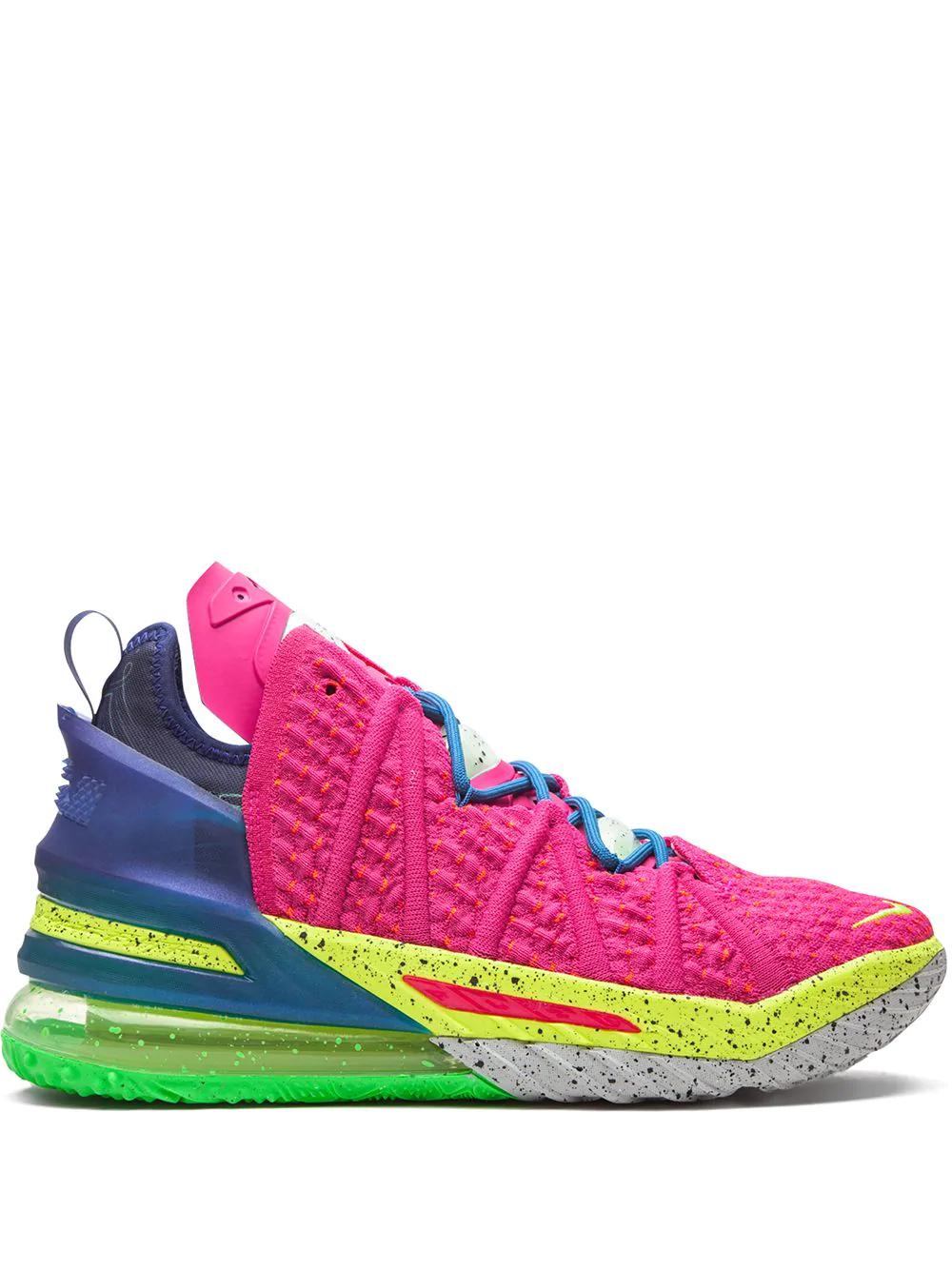LeBron 18 "Los Angeles By Night" sneakers by NIKE