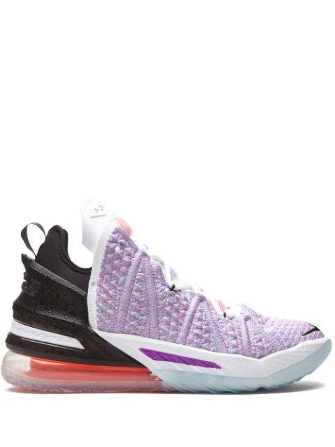 LeBron 18 "Multicolor" sneakers by NIKE