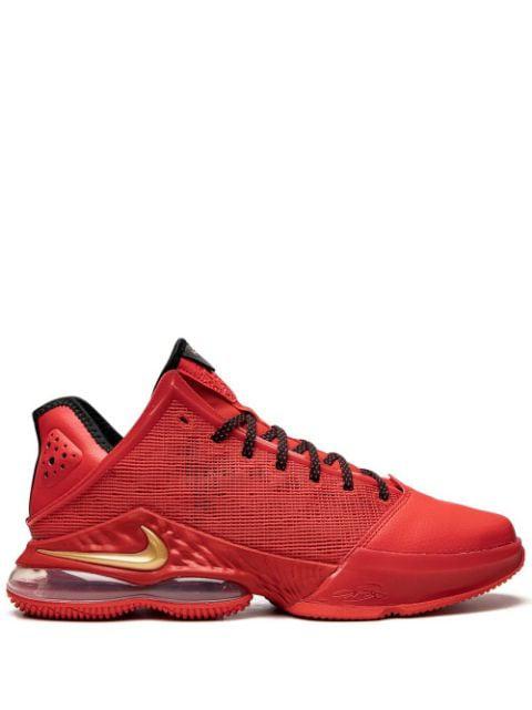 LeBron 19 Low "Light Crimson" sneakers by NIKE