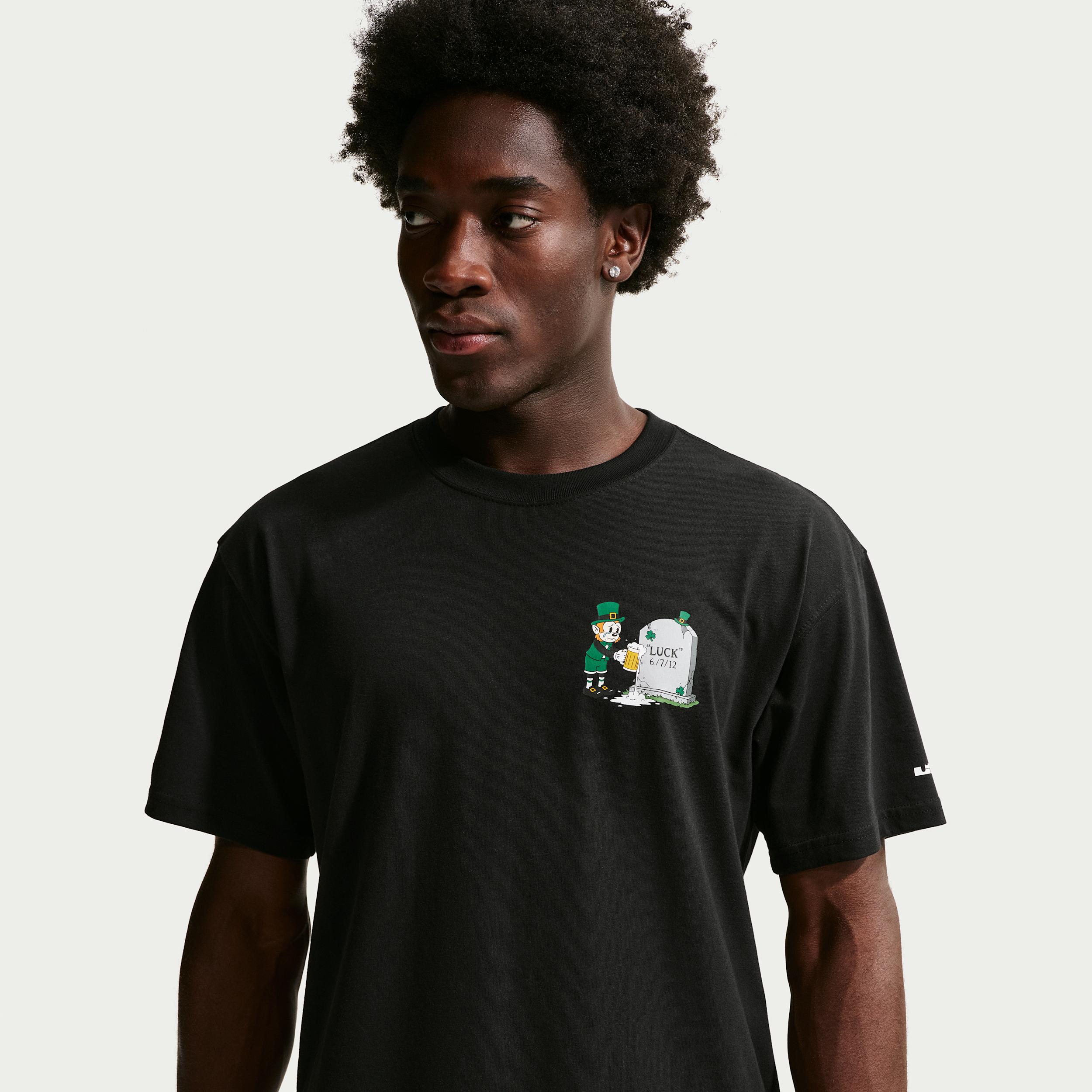 LeBron "Green With Envy" Nike Men's Basketball T-Shirt by NIKE
