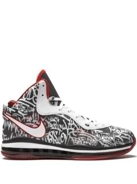 Lebron 8 QS "Graffiti" sneakers by NIKE