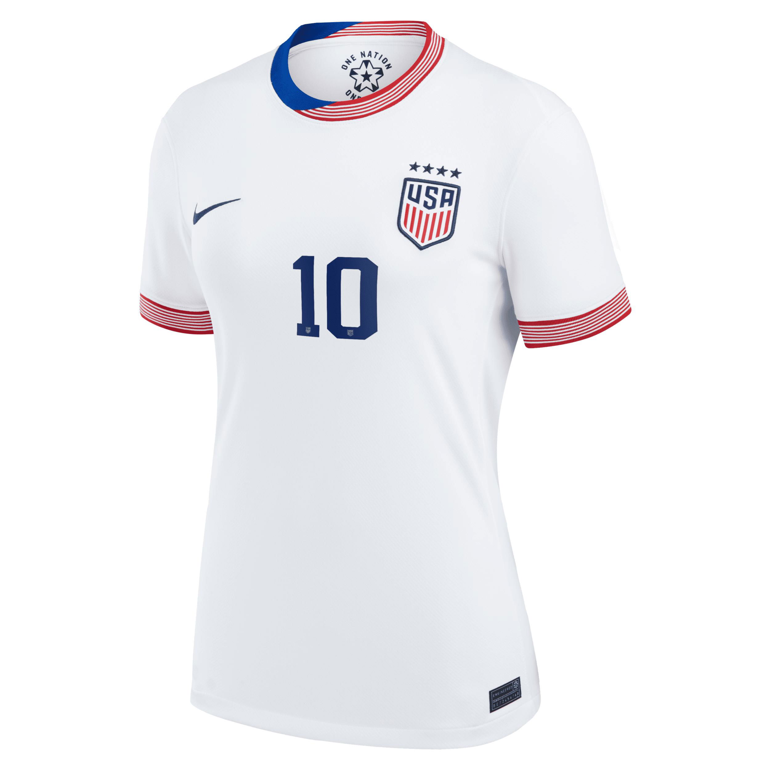 Lindsey Horan USWNT 2024 Match Home Nike Women's Dri-FIT ADV Soccer Jersey by NIKE