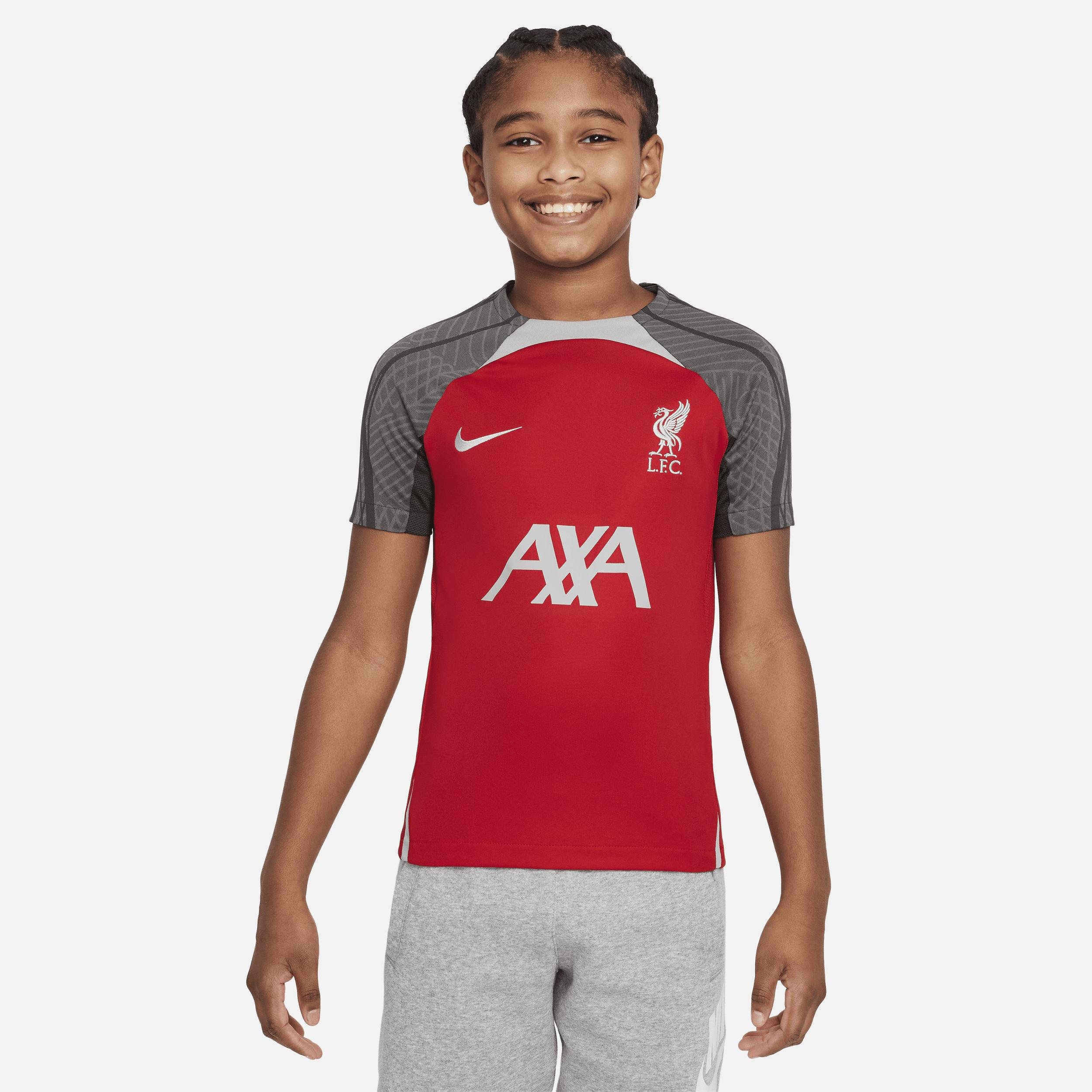 Liverpool FC Strike Big Kids' Nike Dri-FIT Soccer Knit Top by NIKE