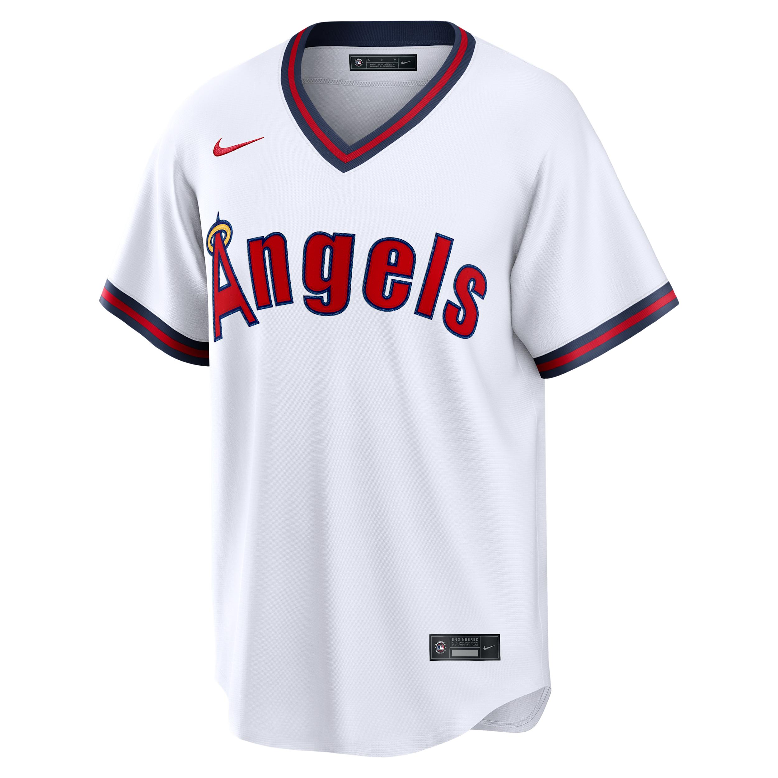 Logan O'Hoppe Los Angeles Angels Nike Men's MLB Replica Jersey by NIKE