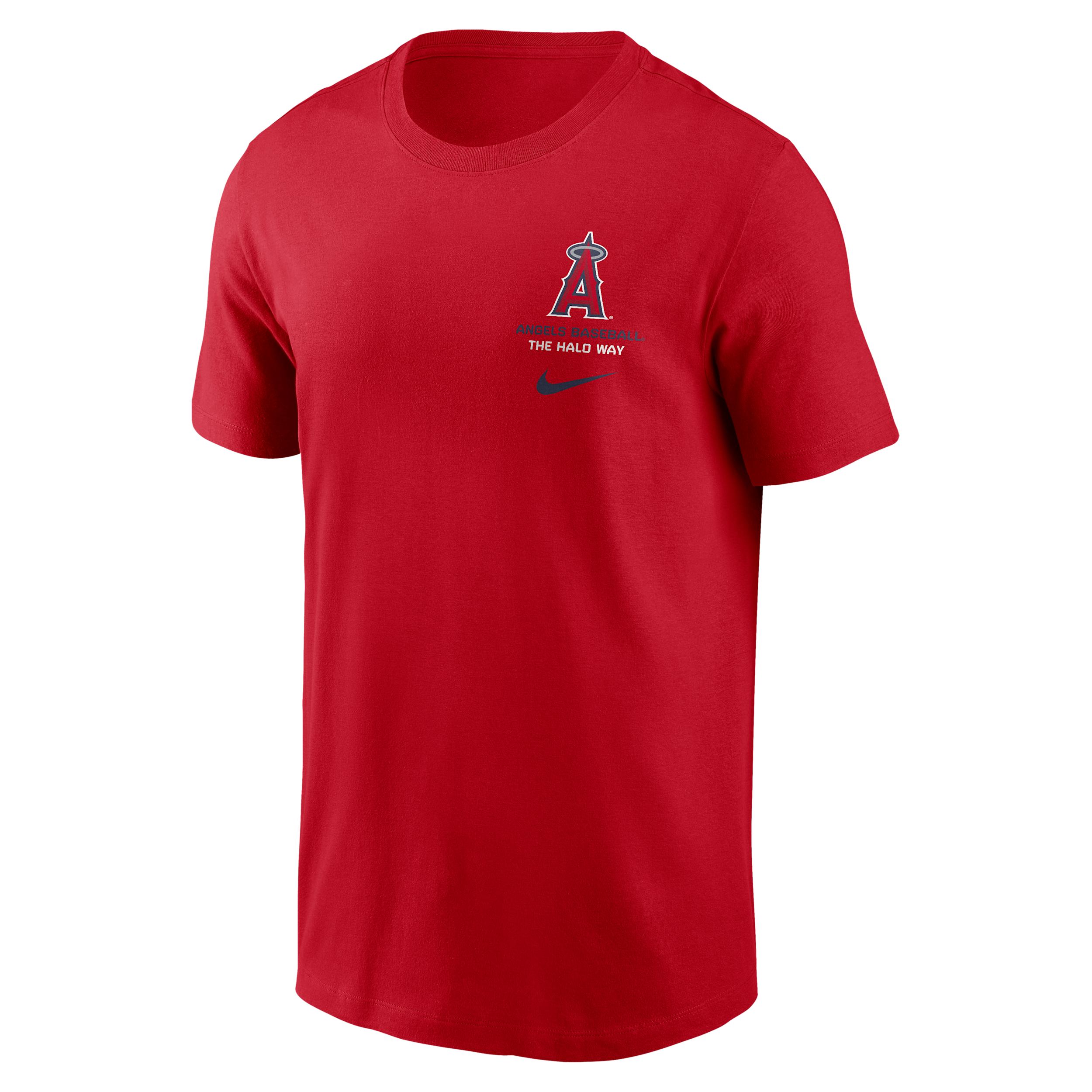 Los Angeles Angels 2-Hit Nike Men's MLB T-Shirt by NIKE