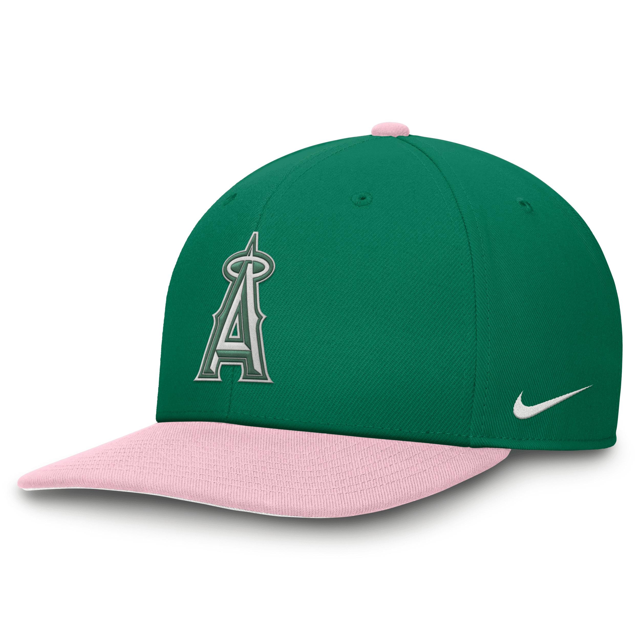 Los Angeles Angels Malachite Pro Nike Unisex Dri-FIT MLB Adjustable Hat by NIKE