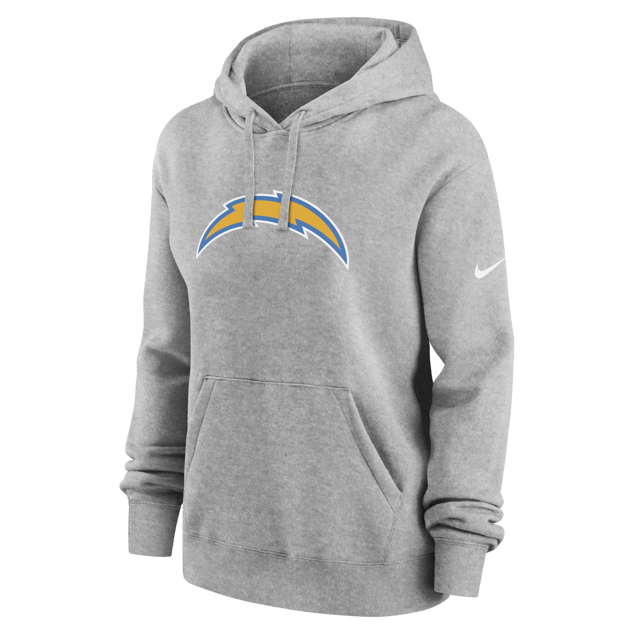 Los Angeles Chargers Club Nike Women's NFL Pullover Hoodie by NIKE