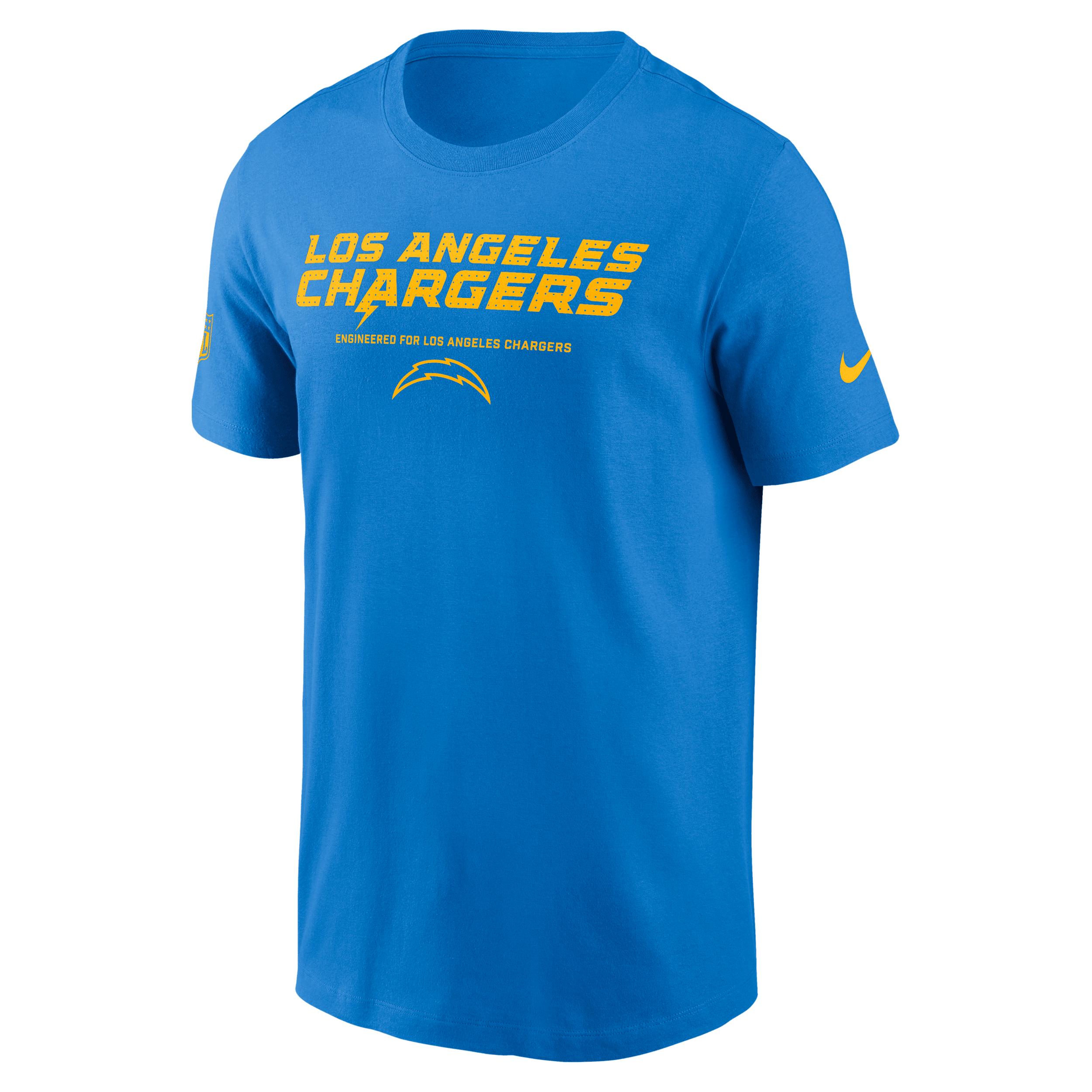 Los Angeles Chargers Sideline Team Issue Nike Men's Dri-FIT NFL T-Shirt by NIKE