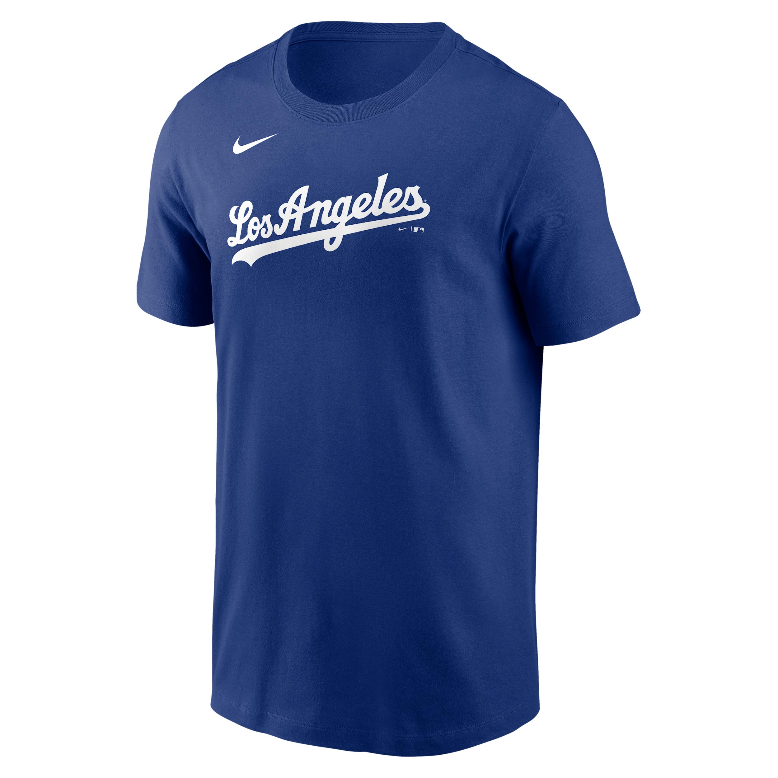 Los Angeles Dodgers Alternate Wordmark Nike Men's MLB T-Shirt by NIKE