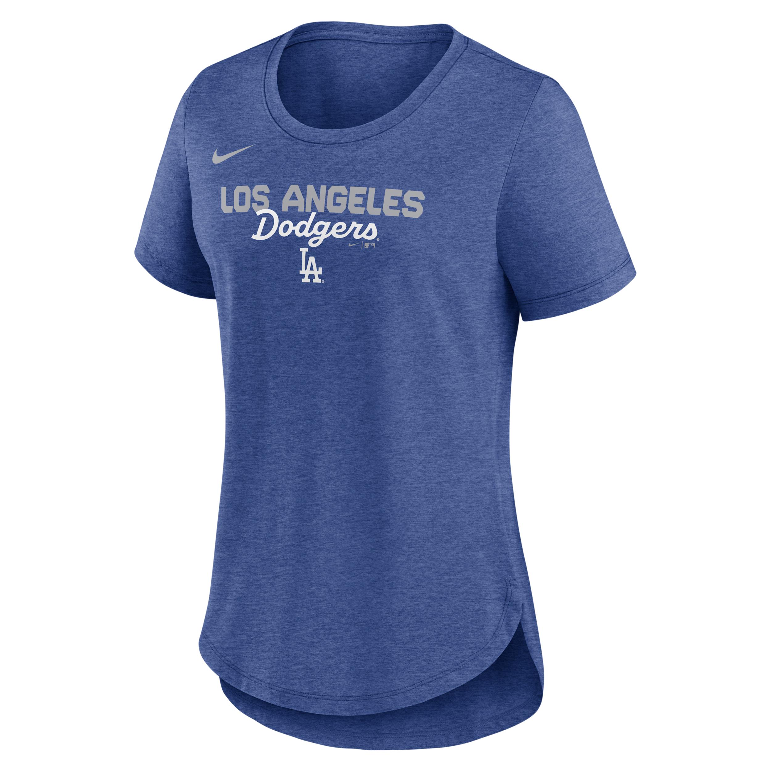 Los Angeles Dodgers Arched Team Name Nike Women's MLB T-Shirt by NIKE