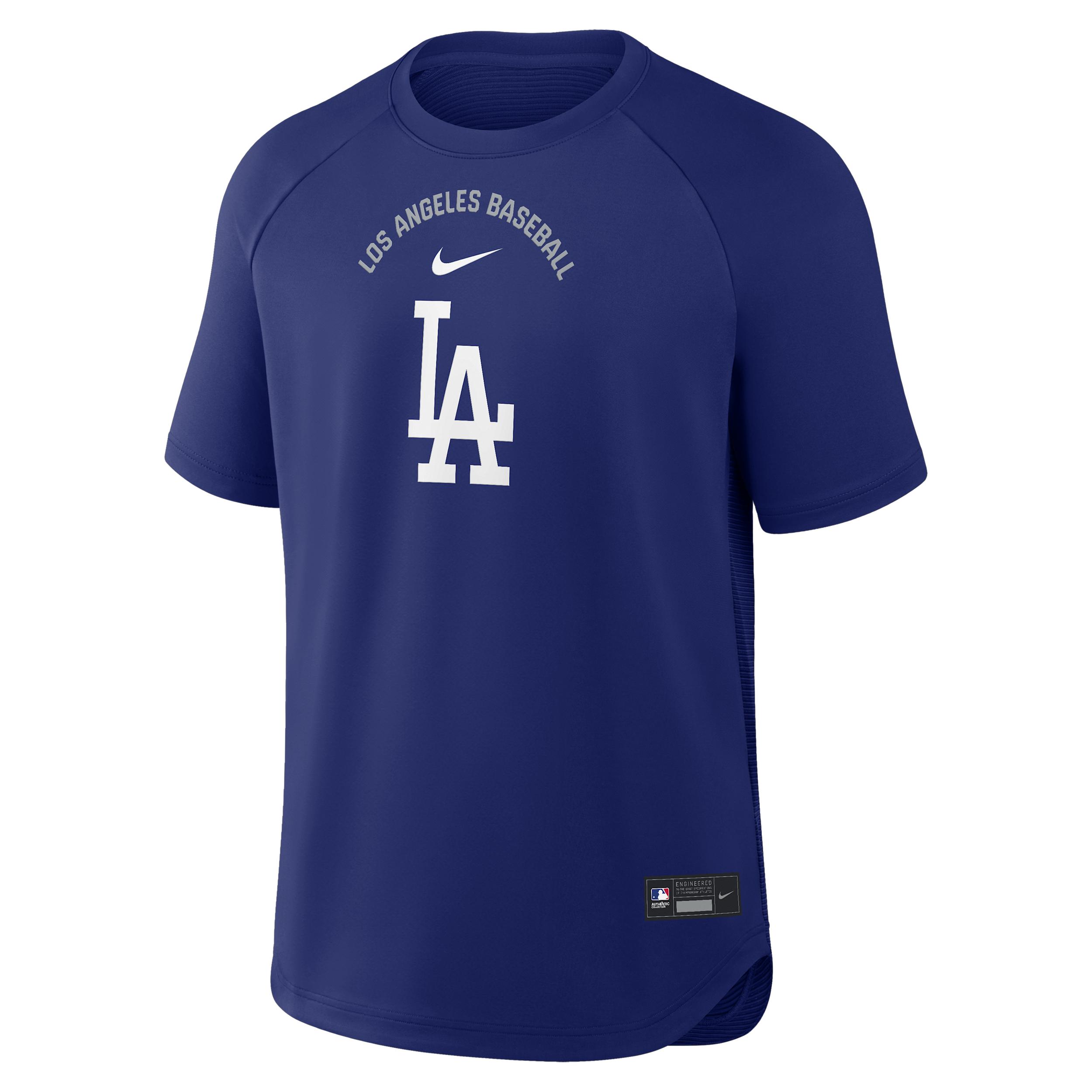 Los Angeles Dodgers Authentic Collection Batting Practice Pregame Nike Men's Dri-FIT MLB Top by NIKE