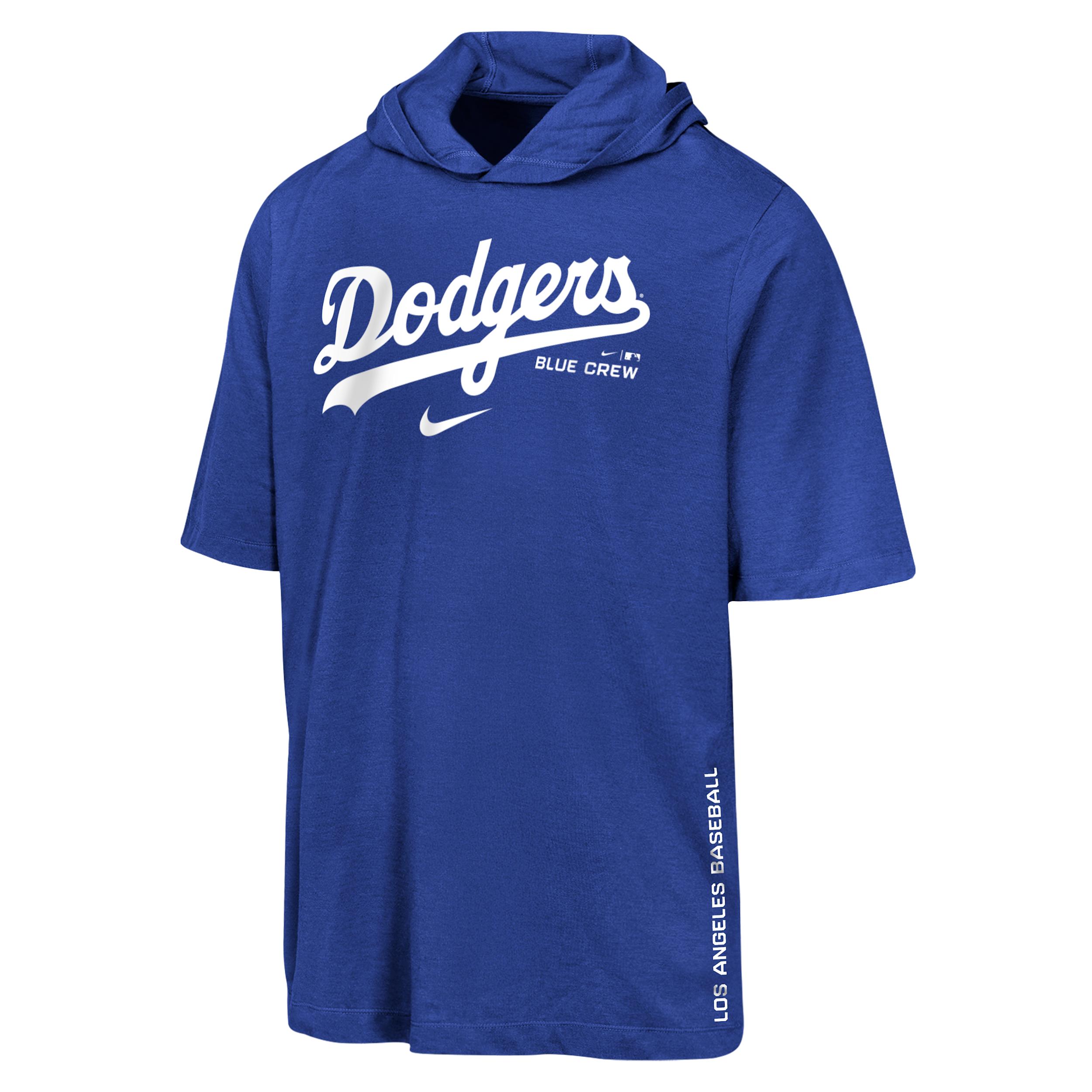 Los Angeles Dodgers Big Kids' Nike Dri-FIT MLB Hooded T-Shirt by NIKE