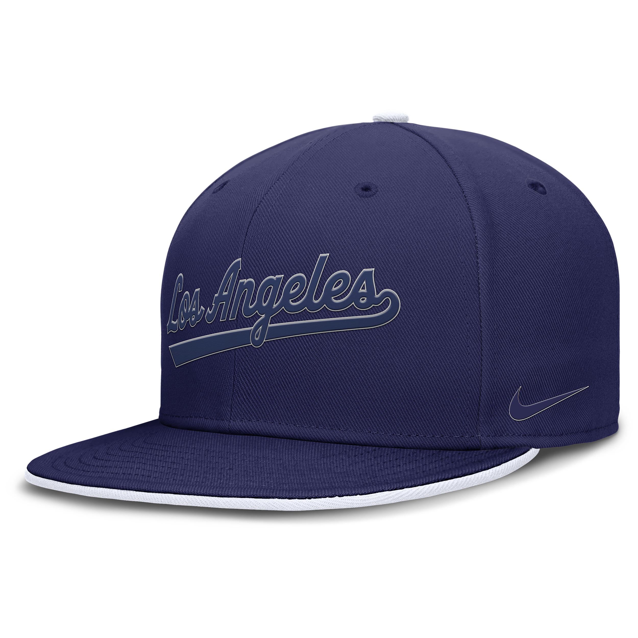 Los Angeles Dodgers True Nike Men's Dri-FIT MLB Fitted Hat by NIKE
