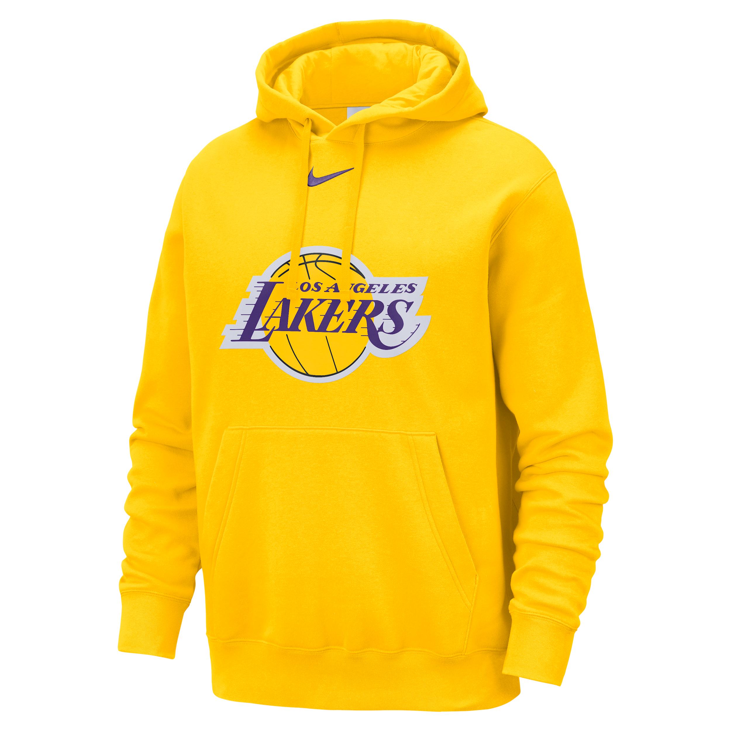 Los Angeles Lakers Club Nike Men's NBA Pullover Hoodie by NIKE