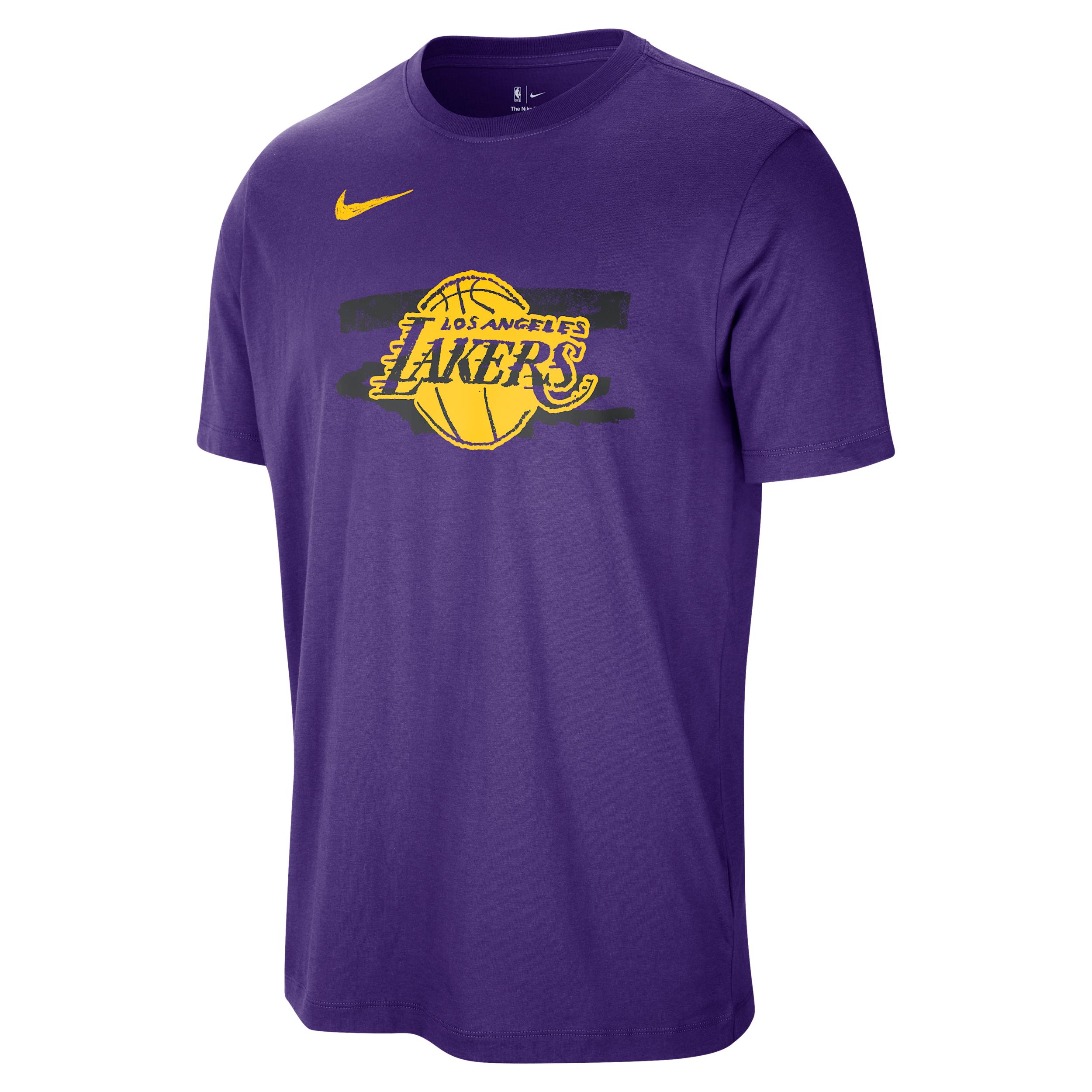 Los Angeles Lakers Courtside Nike Men's NBA T-Shirt by NIKE