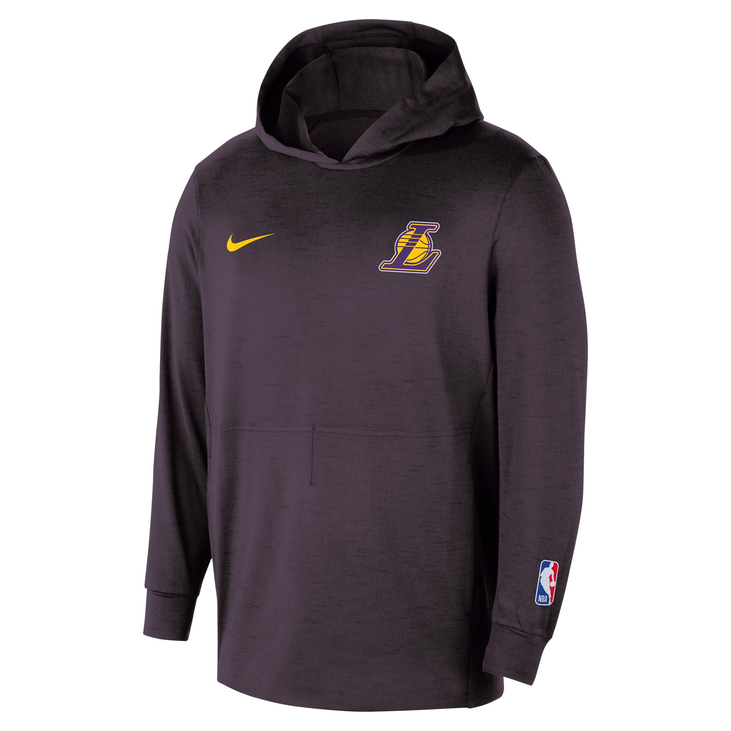 Los Angeles Lakers Restore Nike Men's NBA Lightweight Pullover Hoodie by NIKE