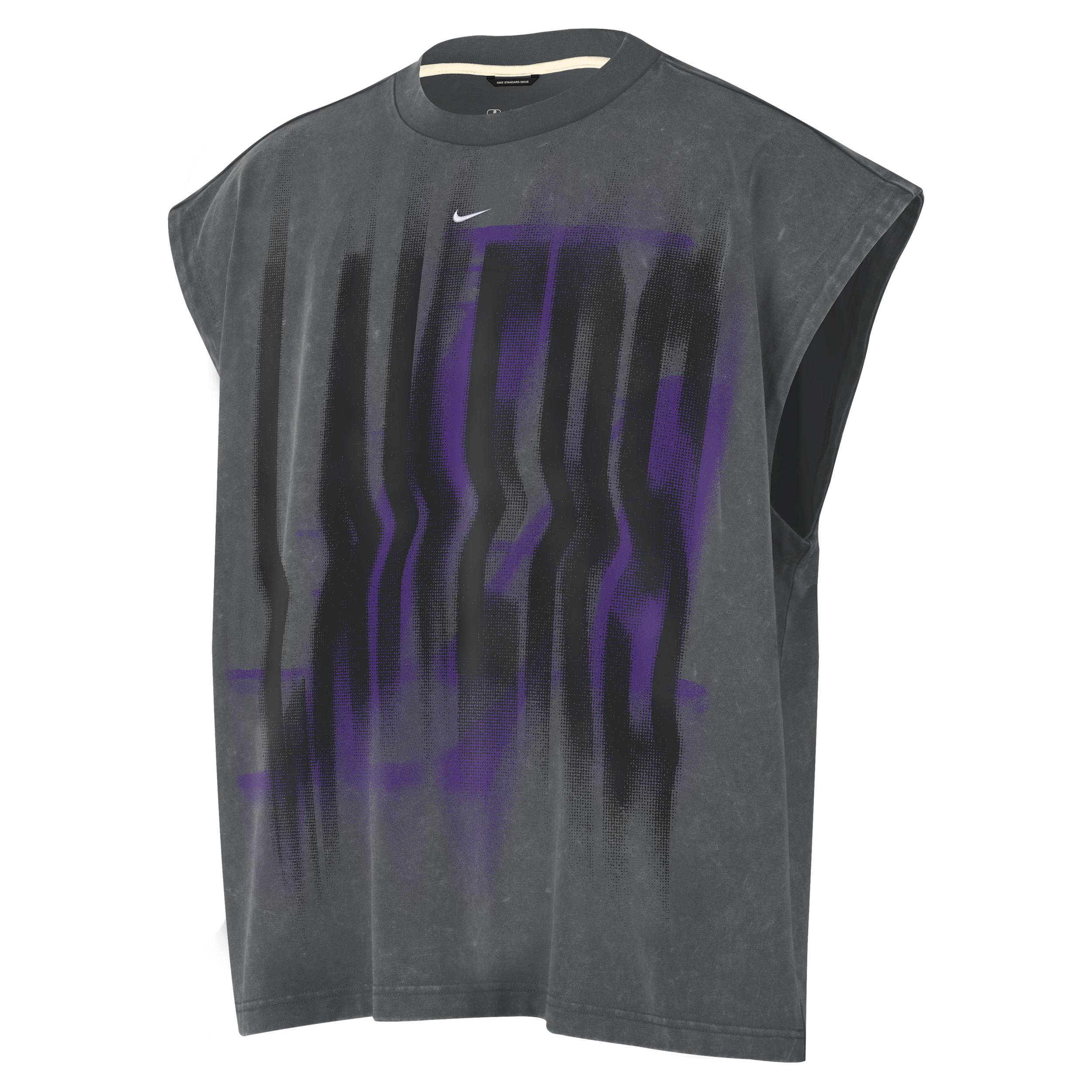 Los Angeles Lakers Standard Issue Nike Men's Sleeveless Basketball Top by NIKE