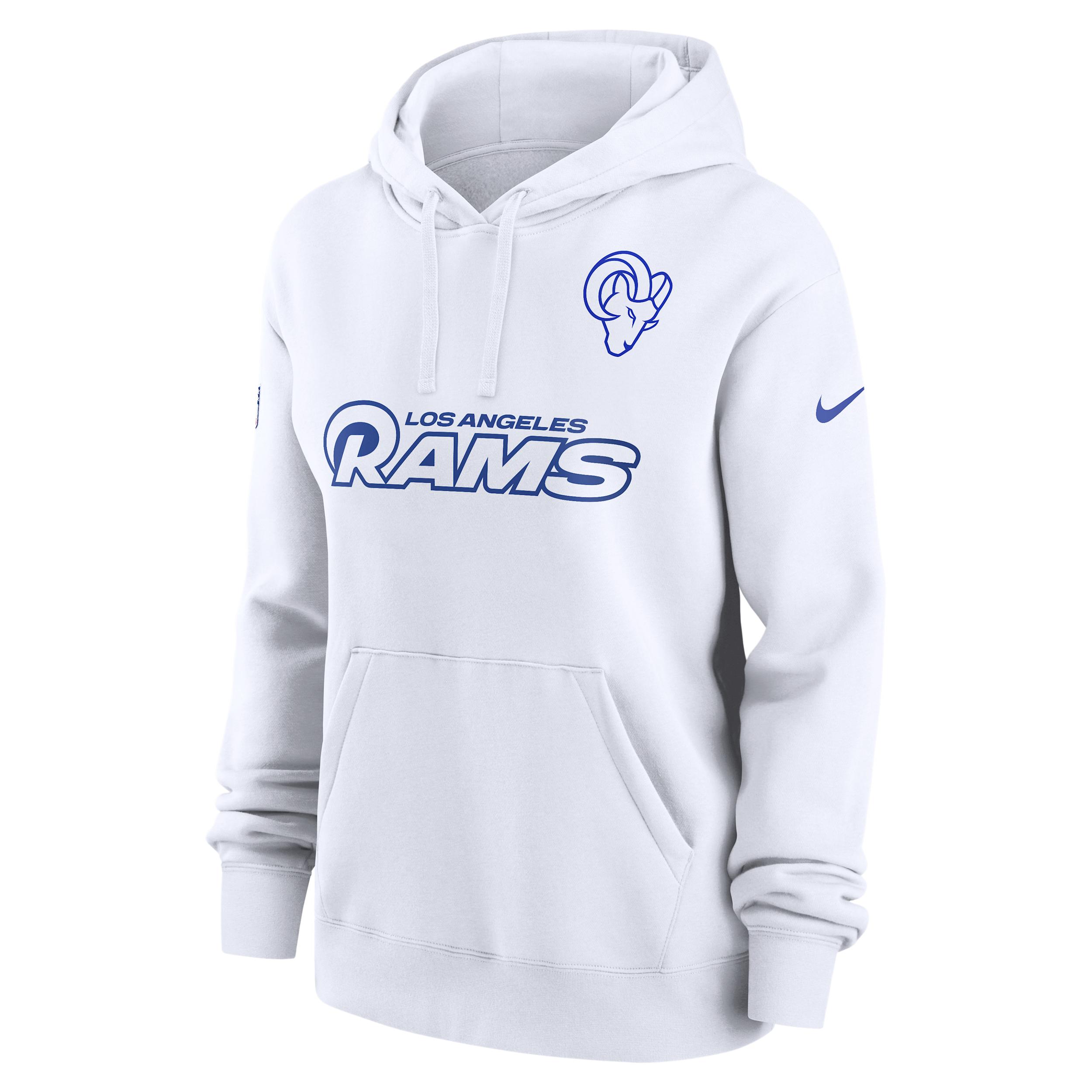 Los Angeles Rams Alt Pack Club Nike Women's NFL Pullover Hoodie by NIKE