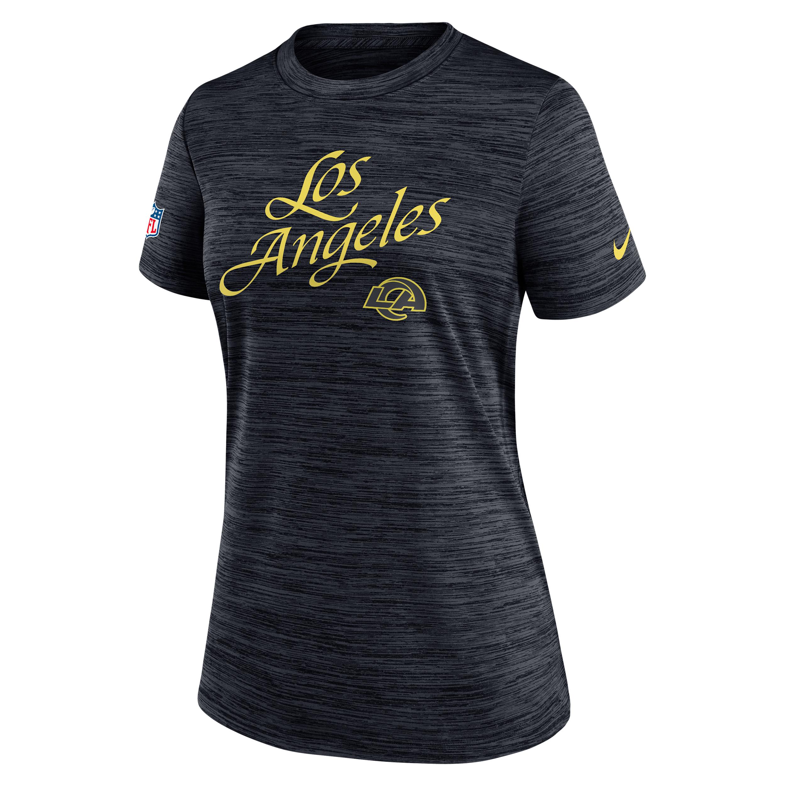 Los Angeles Rams Rivalries Collection Sideline Velocity Nike Women's Dri-FIT NFL T-Shirt by NIKE