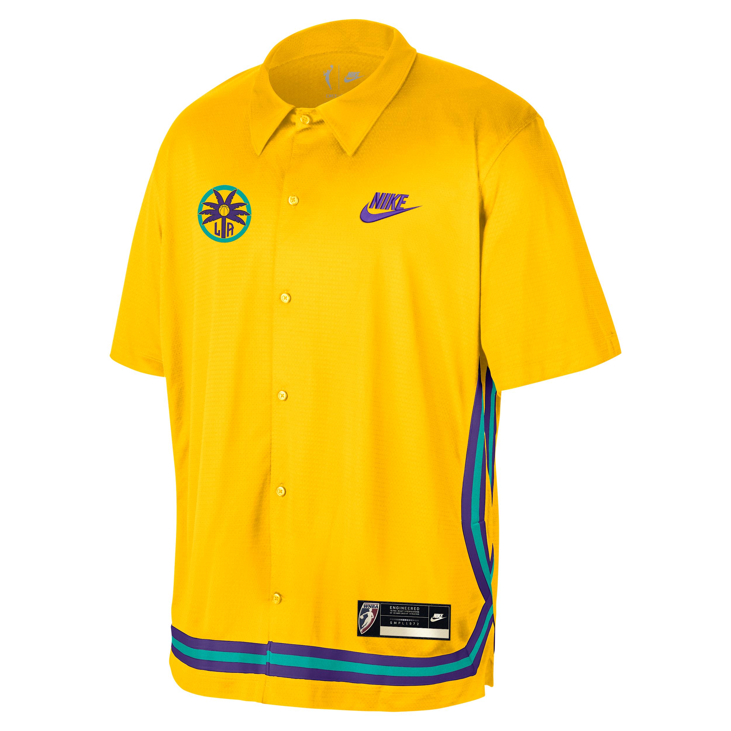Los Angeles Sparks Court Origins Nike Men's Dri-FIT WNBA T-Shirt by NIKE