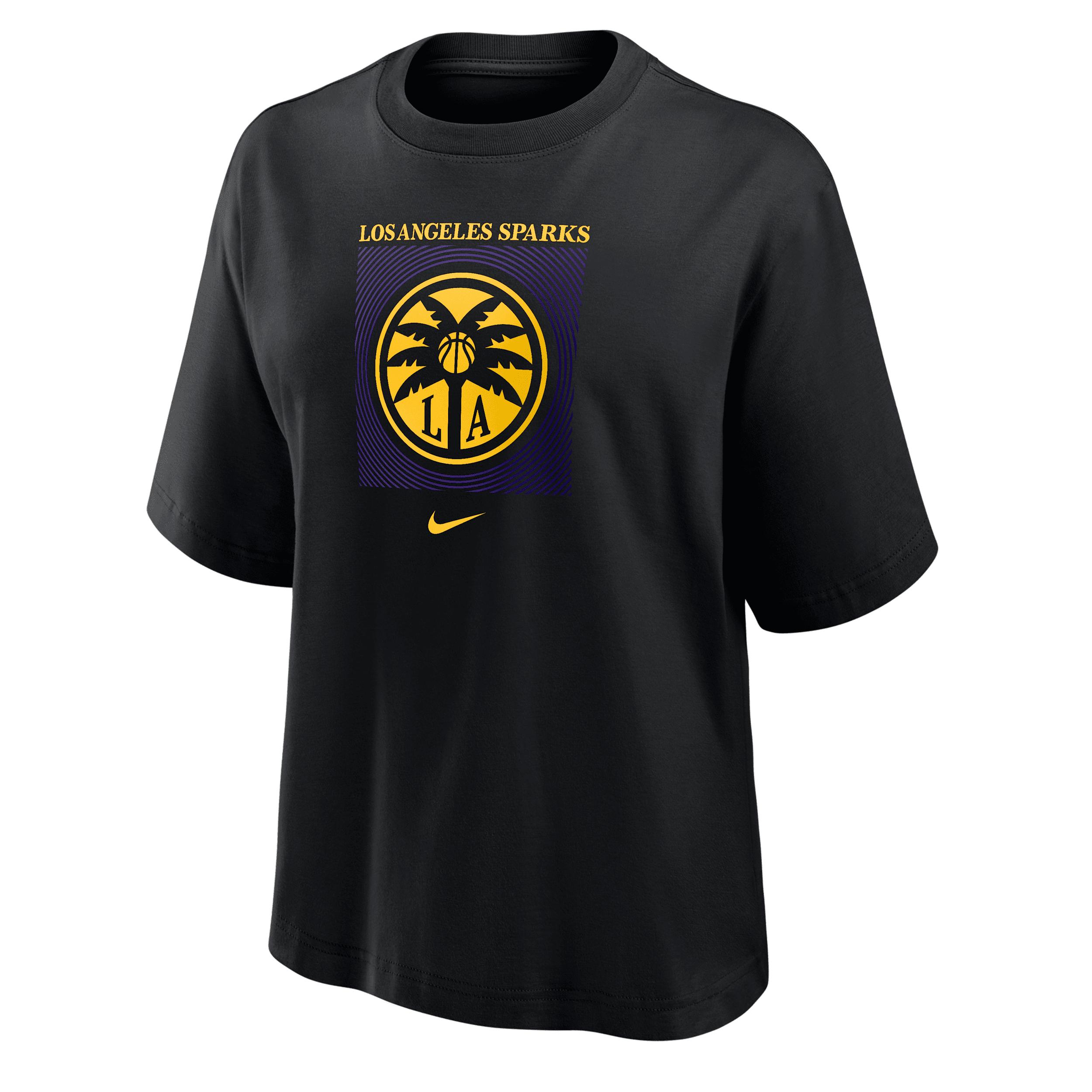 Los Angeles Sparks Nike Women's WNBA Boxy T-Shirt by NIKE