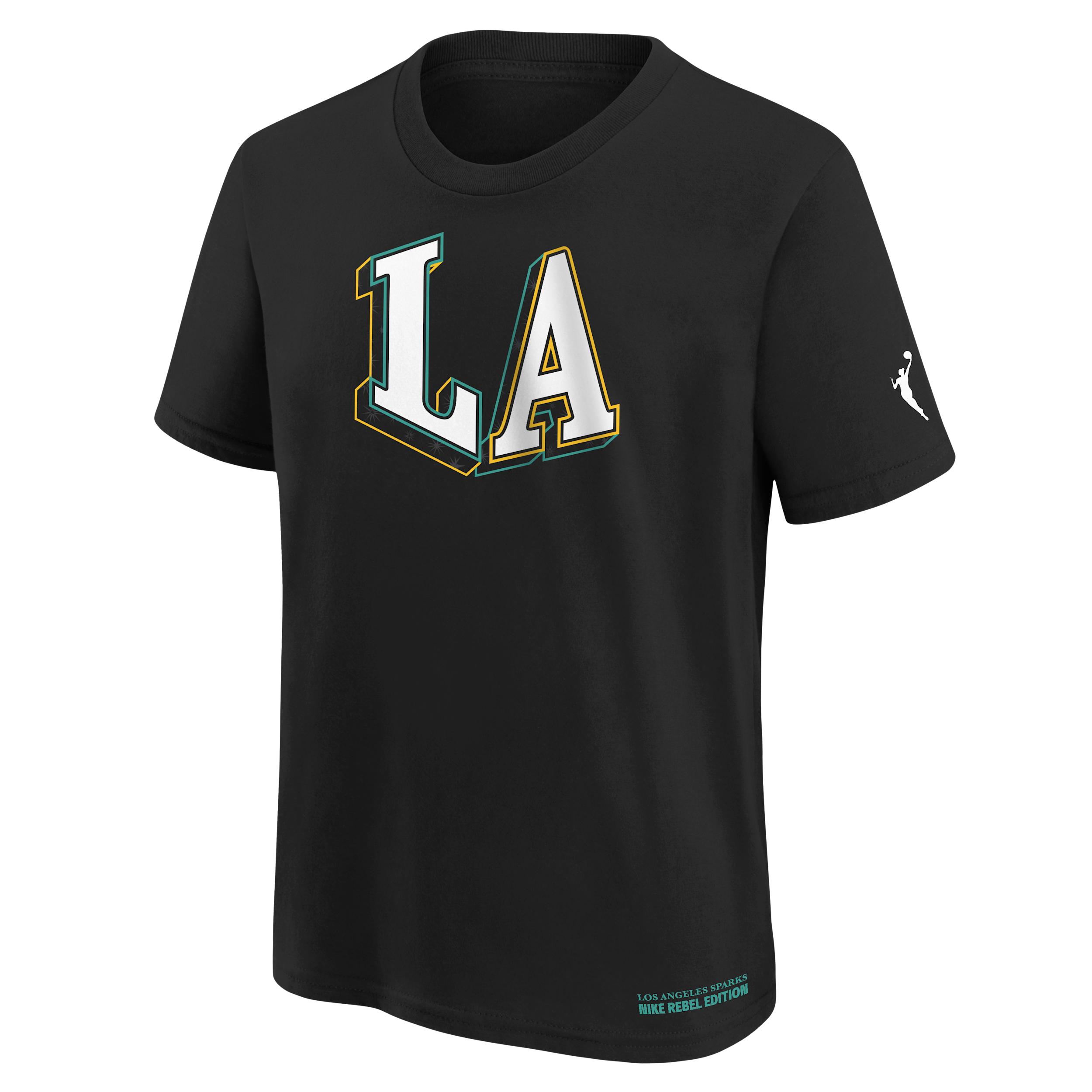 Los Angeles Sparks Rebel Edition Big Kids' Nike WNBA T-Shirt by NIKE