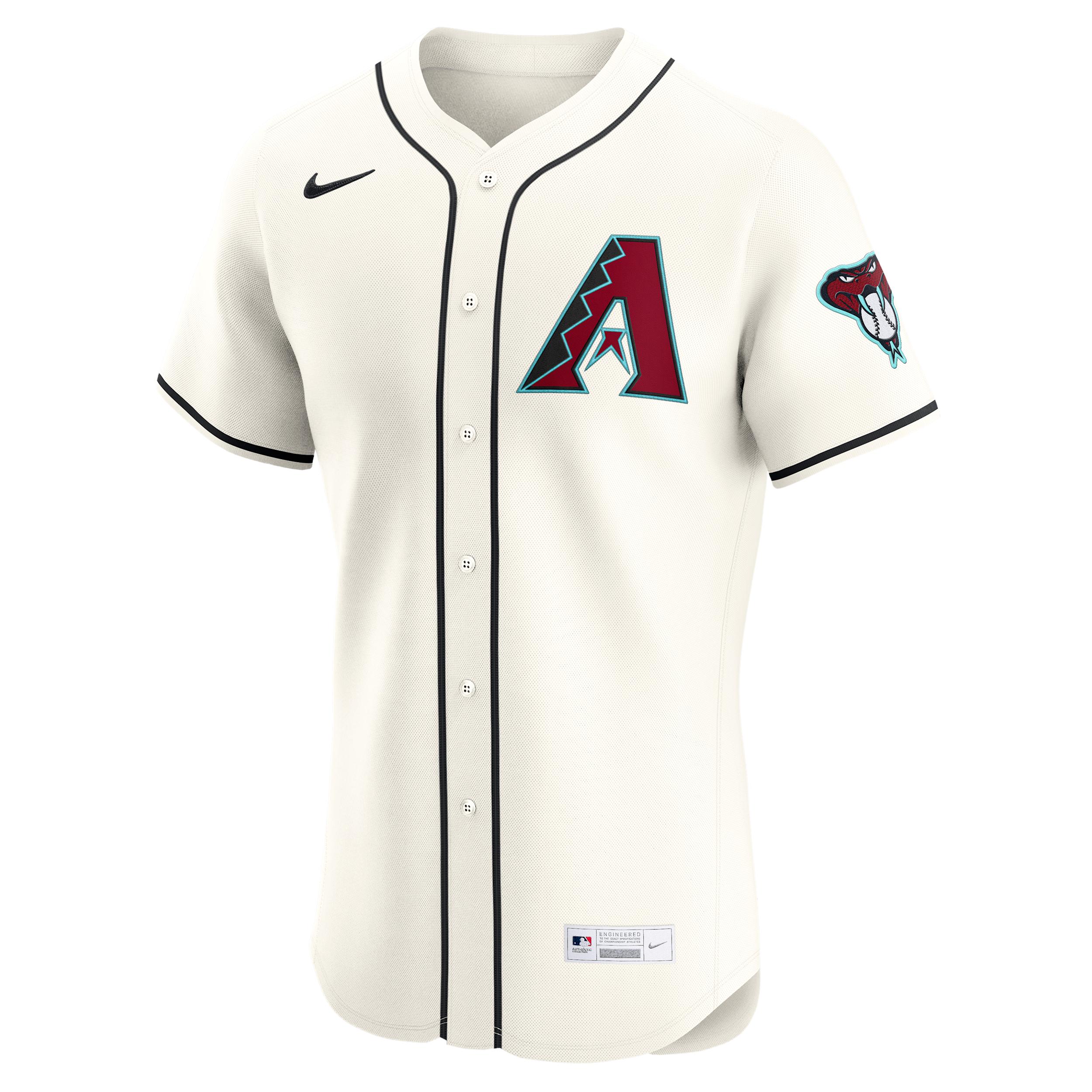 Lourdes Gurriel Jr. Arizona Diamondbacks Nike Men's Dri-FIT MLB Elite Jersey by NIKE