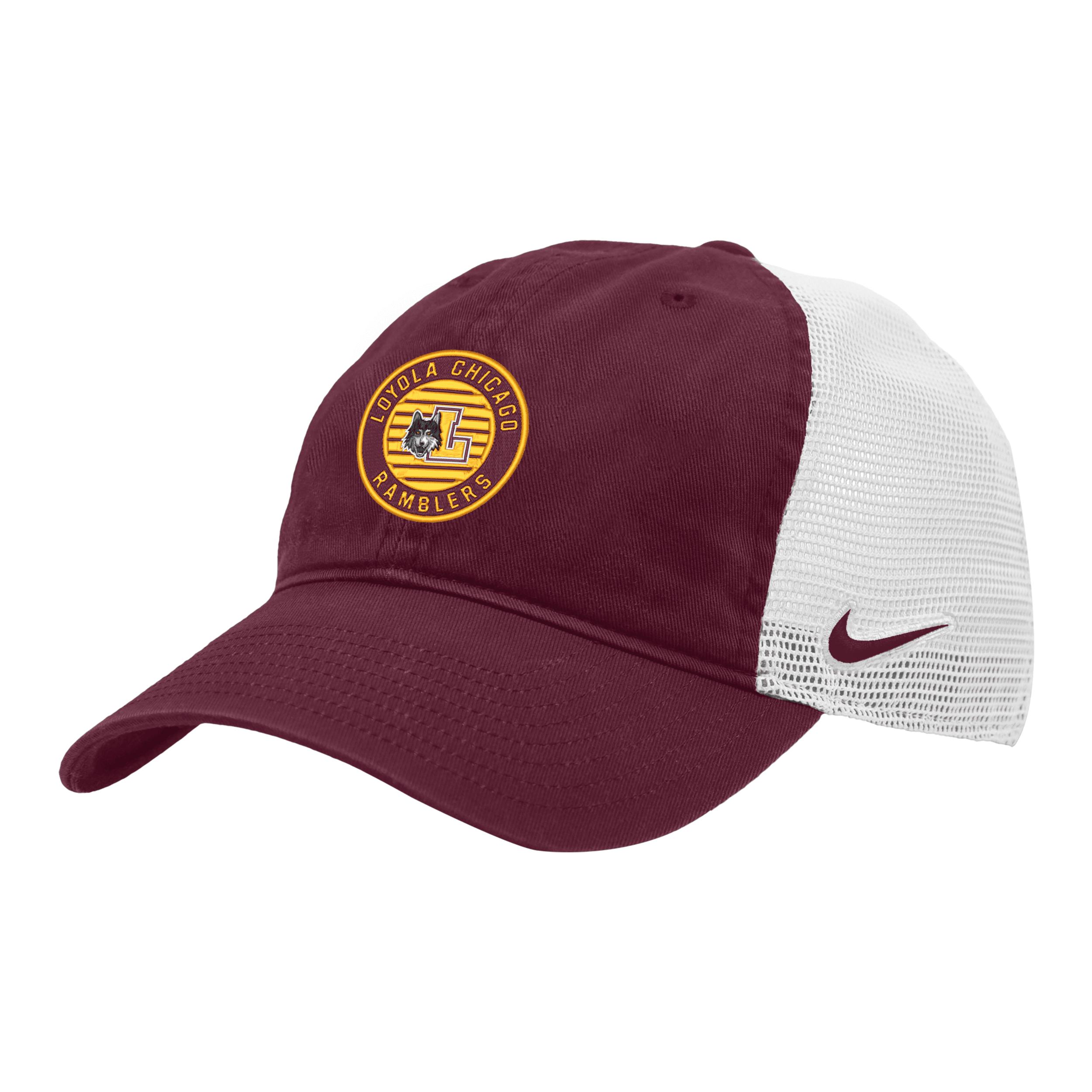 Loyola Chicago Heritage86 Nike Unisex College Trucker Hat by NIKE