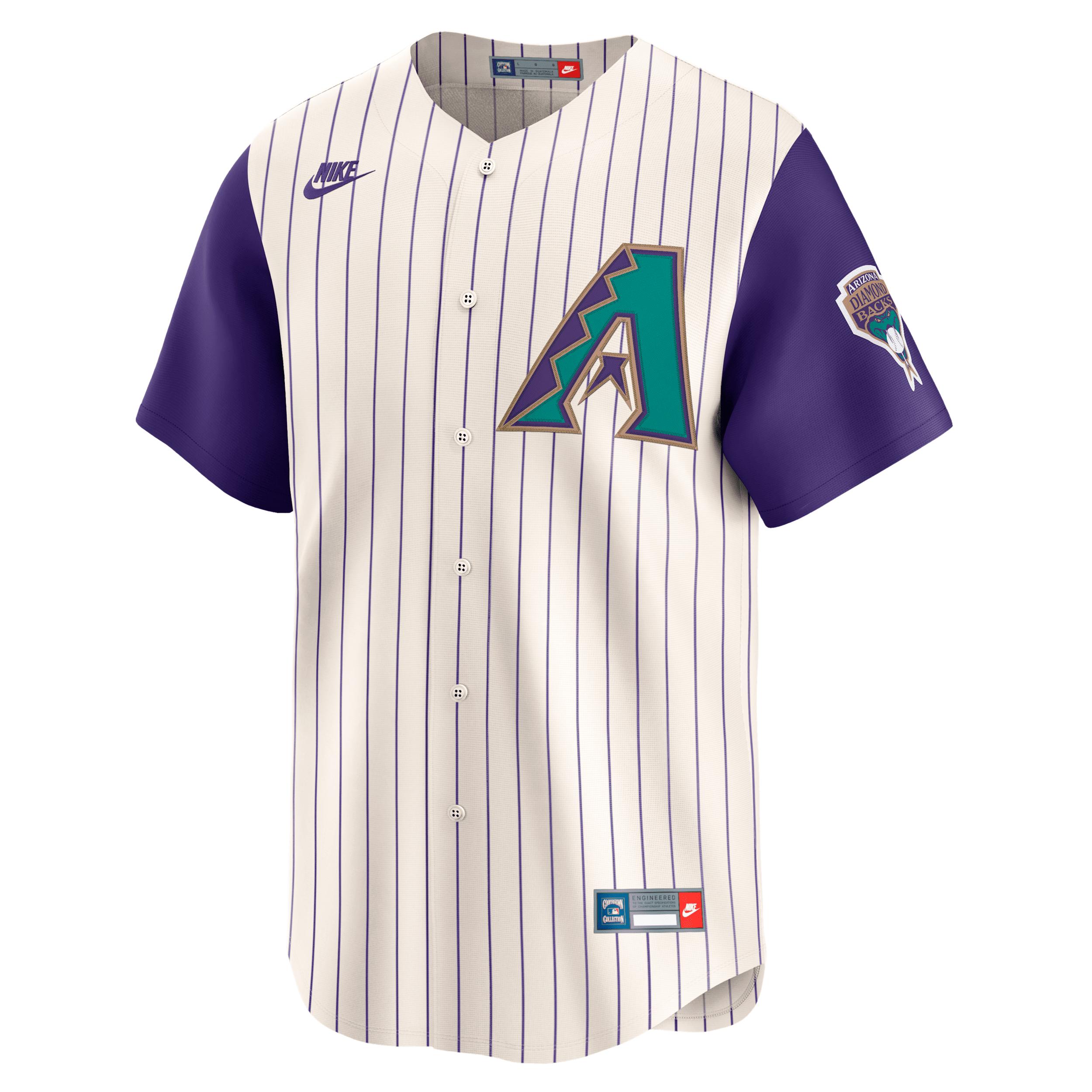 Luis Gonzalez Arizona Diamondbacks Cooperstown Nike Men's Dri-FIT ADV MLB Limited Jersey by NIKE