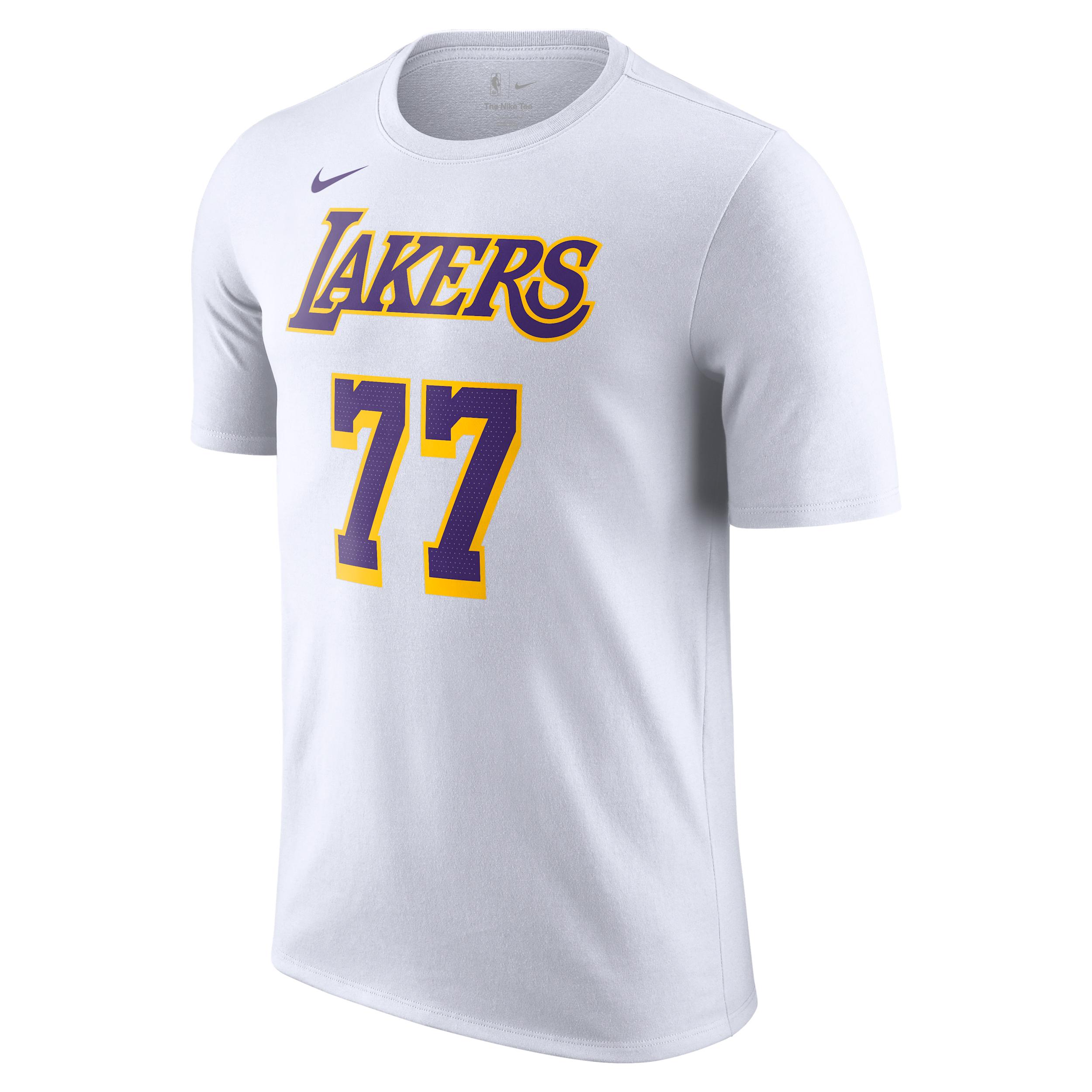 Luka DonÄiÄ Los Angeles Lakers Association Edition Nike Men's NBA T-Shirt by NIKE