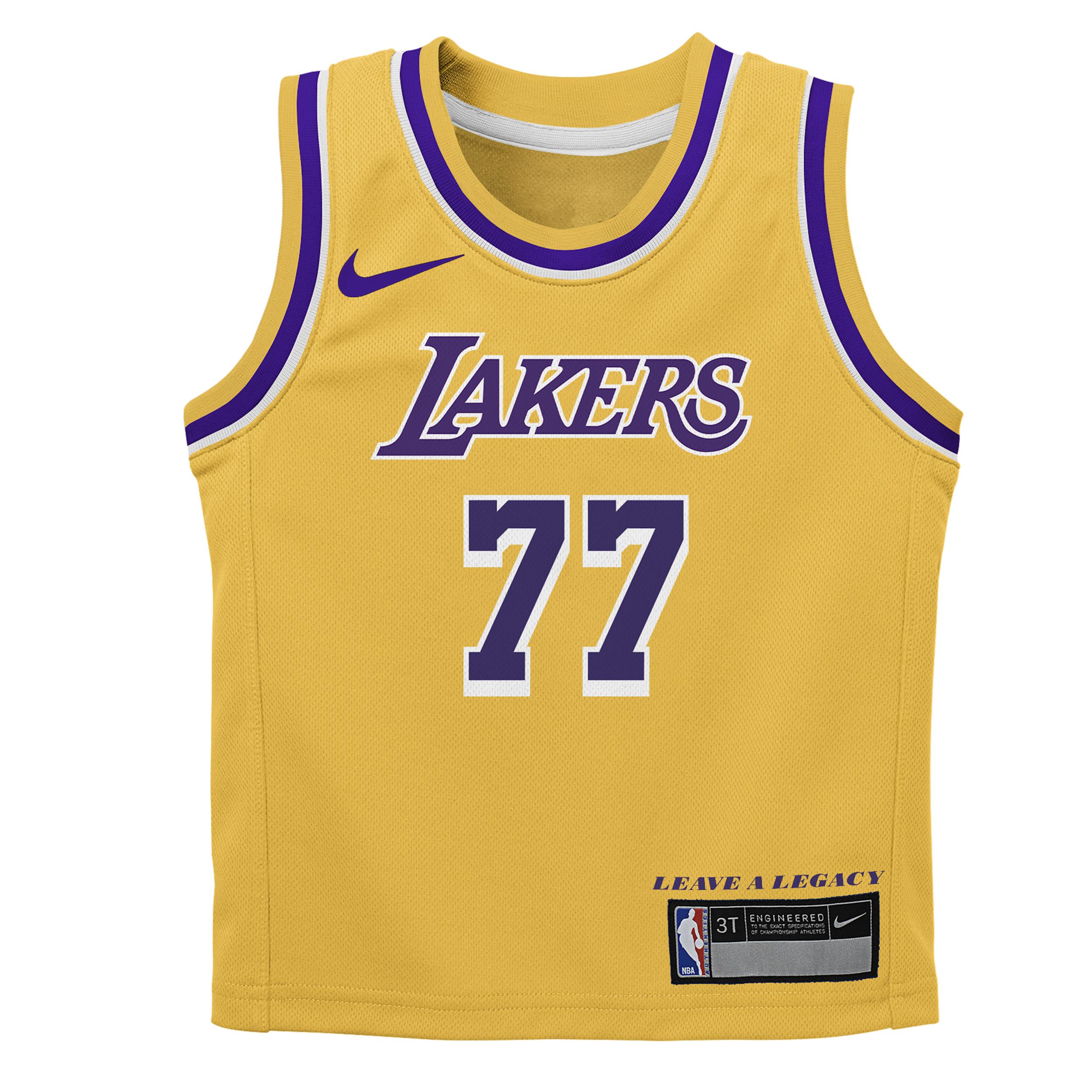Luka Doncic Los Angeles Lakers Icon Edition Little Kids' Nike NBA Replica Jersey by NIKE