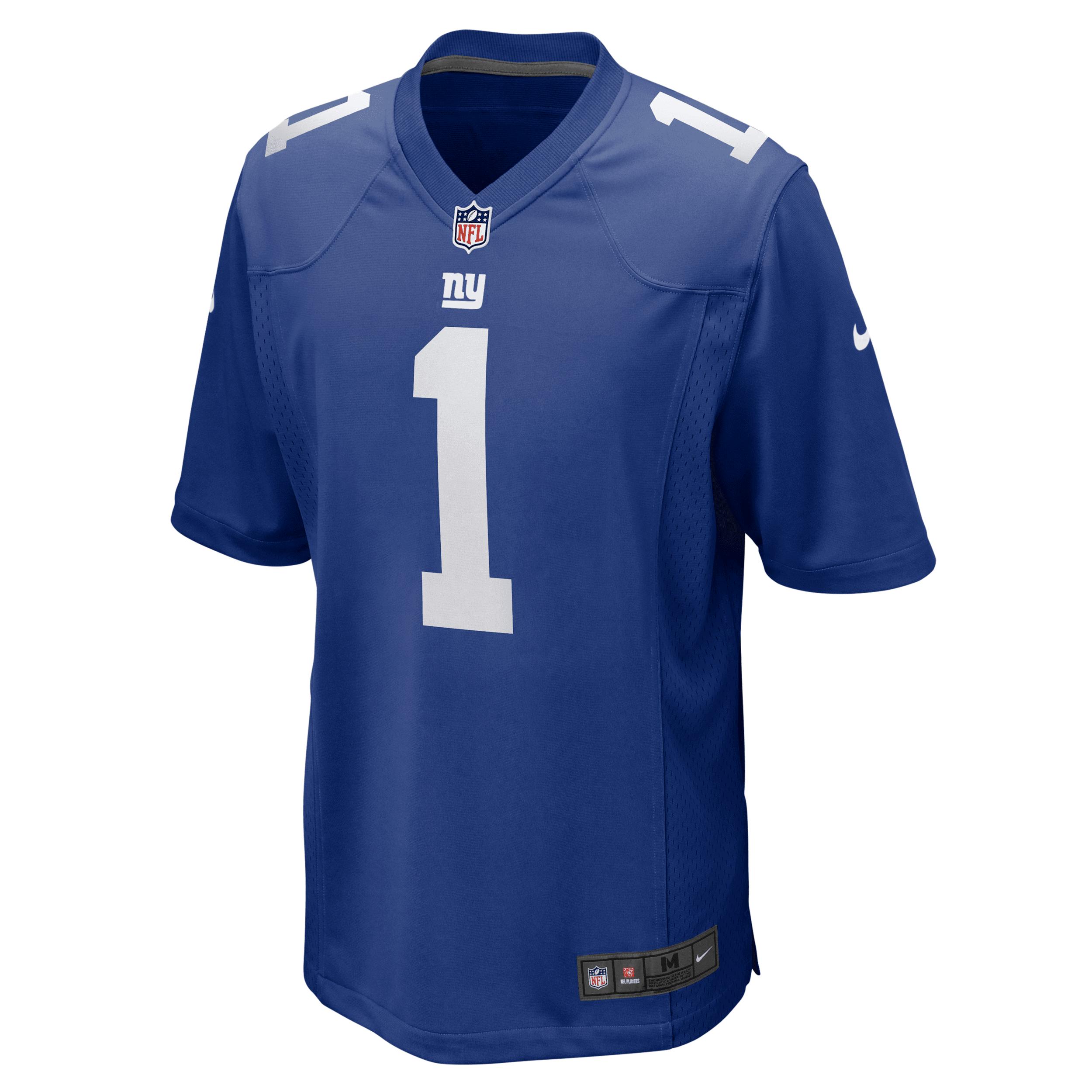 Malik Nabers New York Giants Nike Men's NFL Game Jersey by NIKE