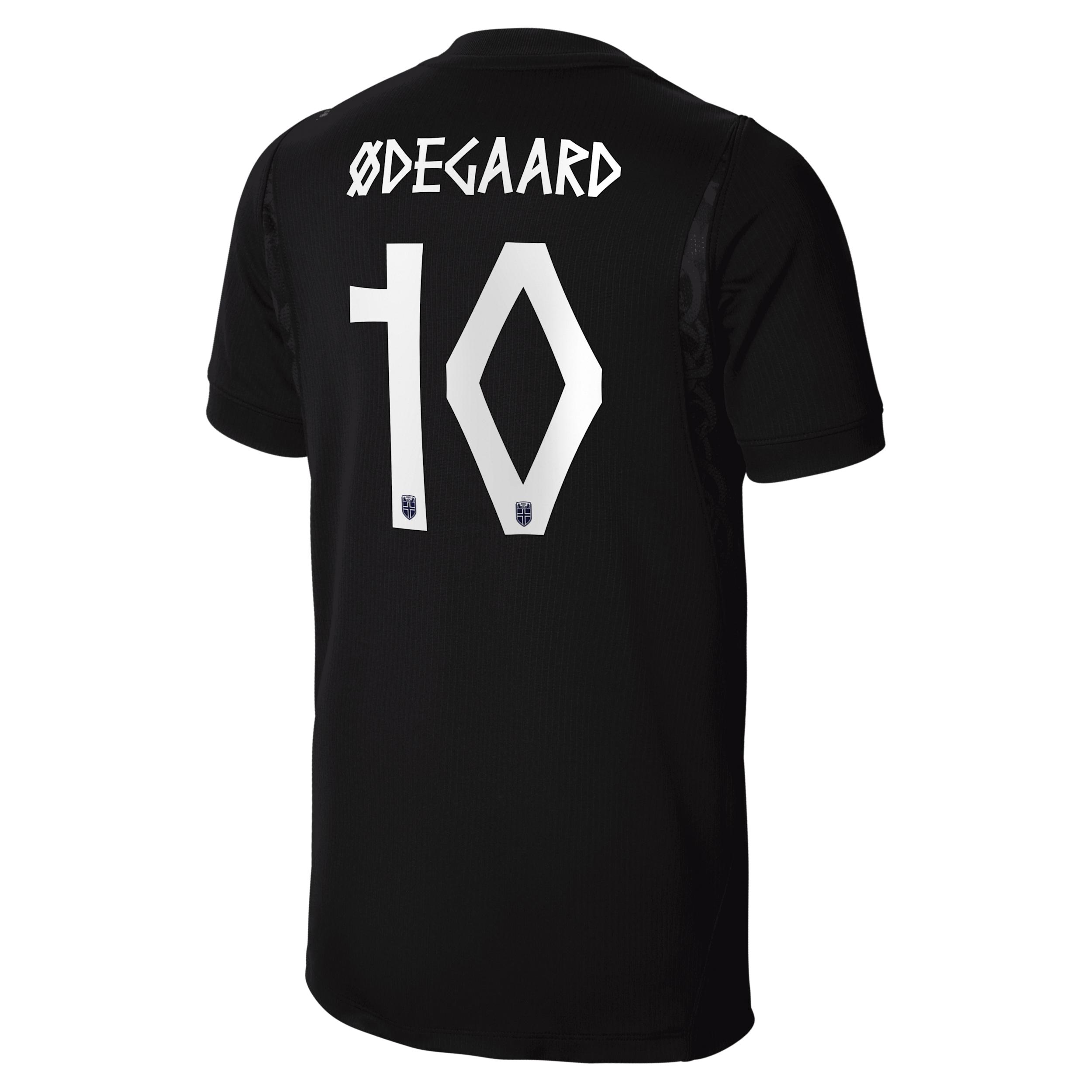 Martin Ã¿degaard Norway National Team 2026 Stadium Away Big Kids' Nike Dri-FIT Soccer Jersey by NIKE