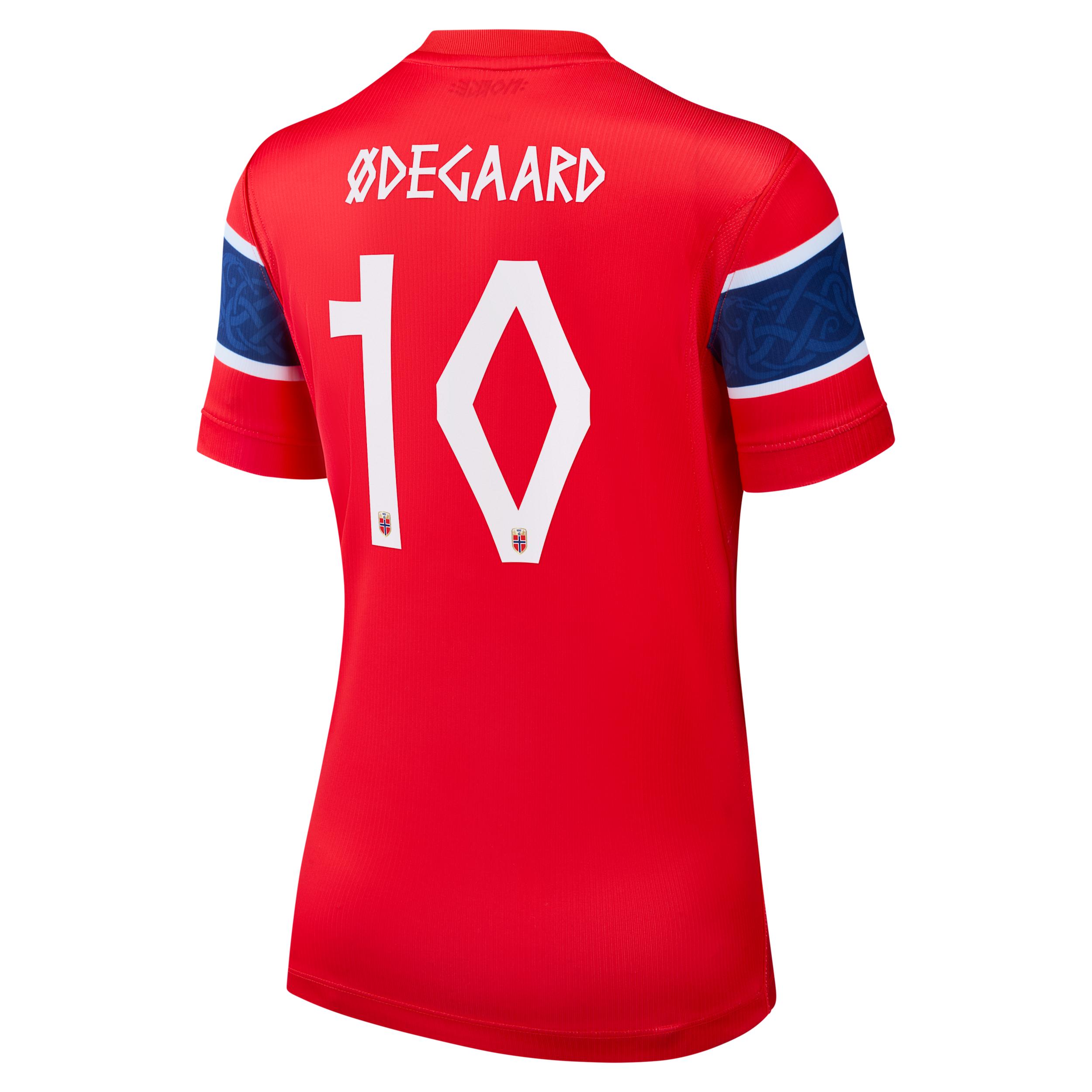 Martin Ã¿degaard Norway National Team 2026 Stadium Home Nike Women's Dri-FIT Soccer Jersey by NIKE