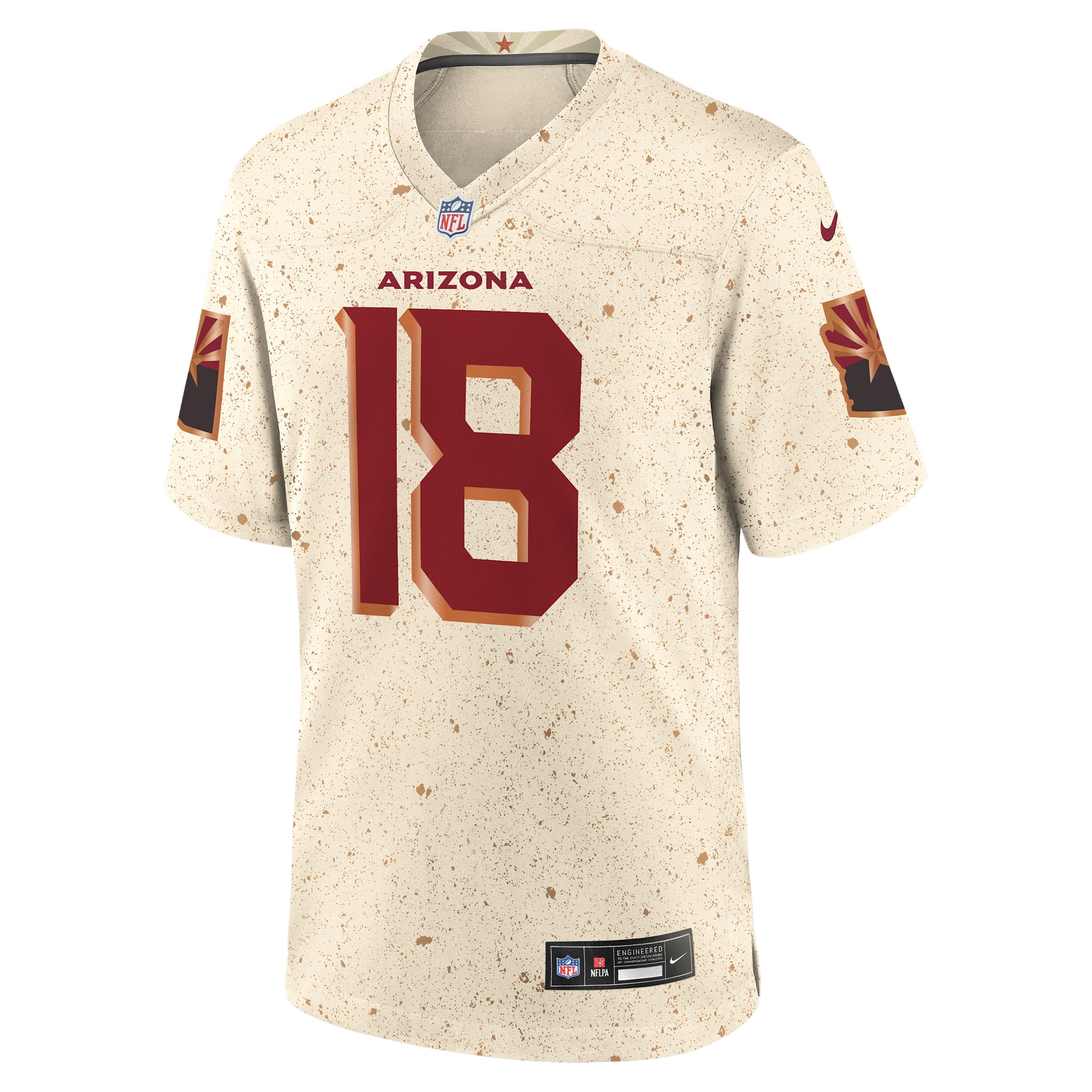 Marvin Harrison Jr. Arizona Cardinals Rivalries Collection Menâs Nike Men's NFL Game Jersey by NIKE