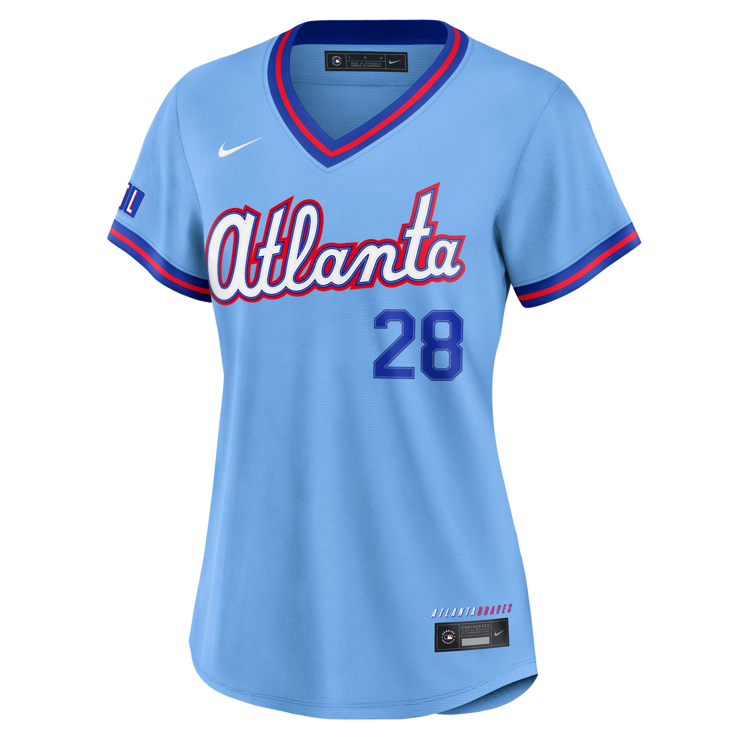 Matt Olson Atlanta Braves City Connect Nike Women's MLB Stadium Jersey by NIKE