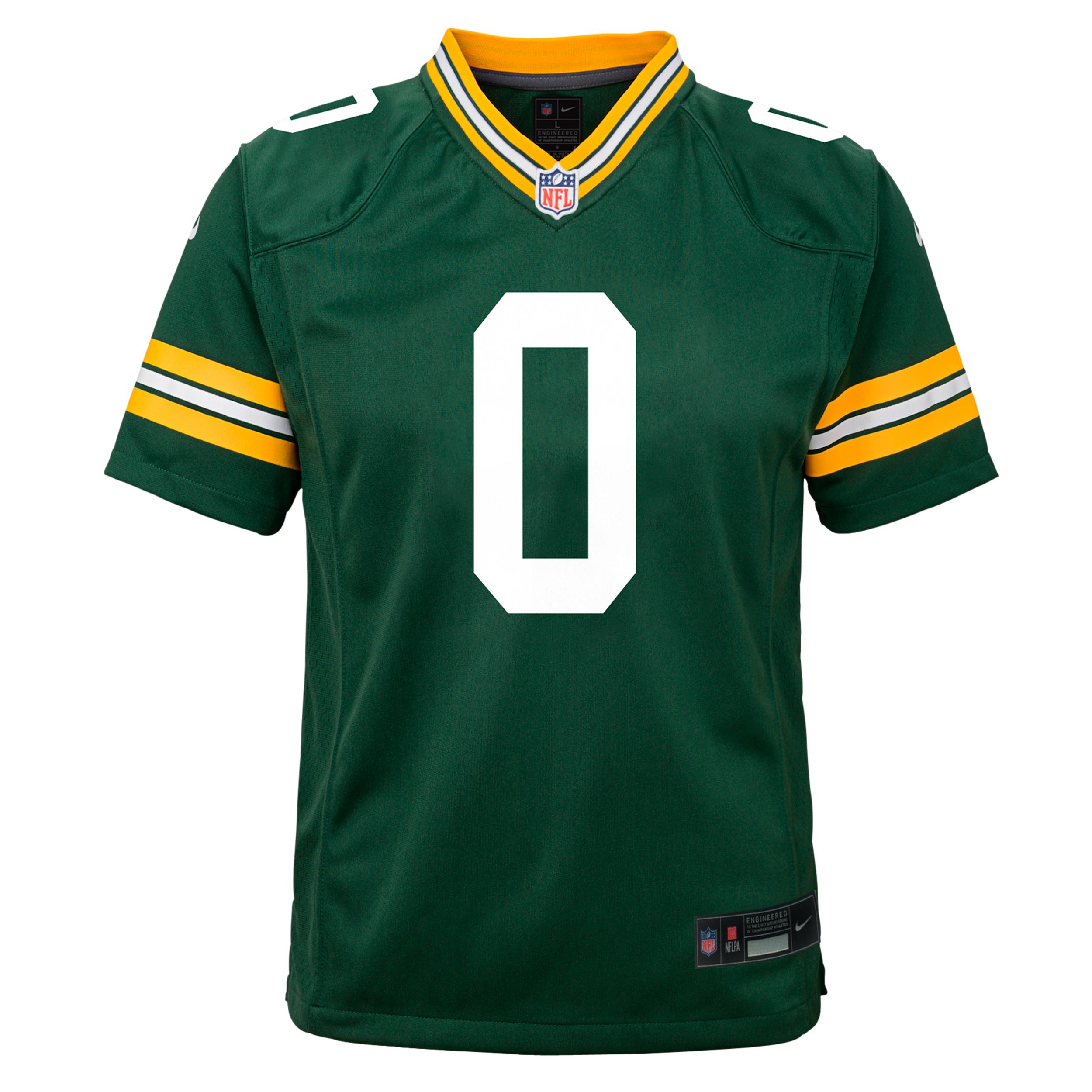 Matthew Golden Green Bay Packers 2025 NFL Draft First Round Pick Big Kids' Nike NFL Game Jersey by NIKE