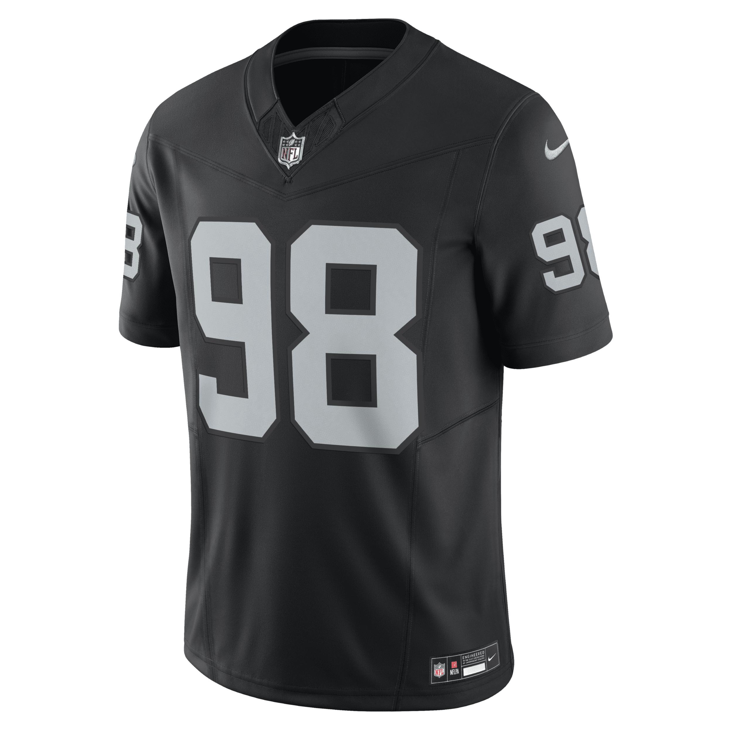 Maxx Crosby Las Vegas Raiders Nike Men's Dri-FIT NFL Limited Football Jersey by NIKE