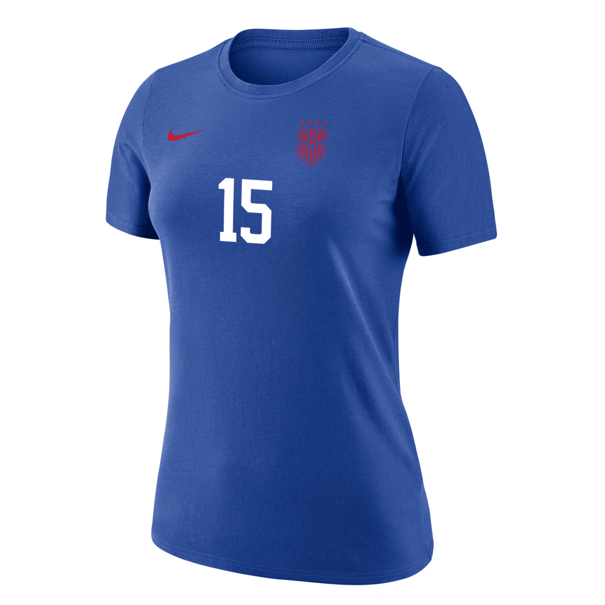 Megan Rapinoe USWNT Nike Women's Soccer T-Shirt by NIKE Megan Rapinoe USWNT Nike Women's Soccer T-Shirt by NIKE