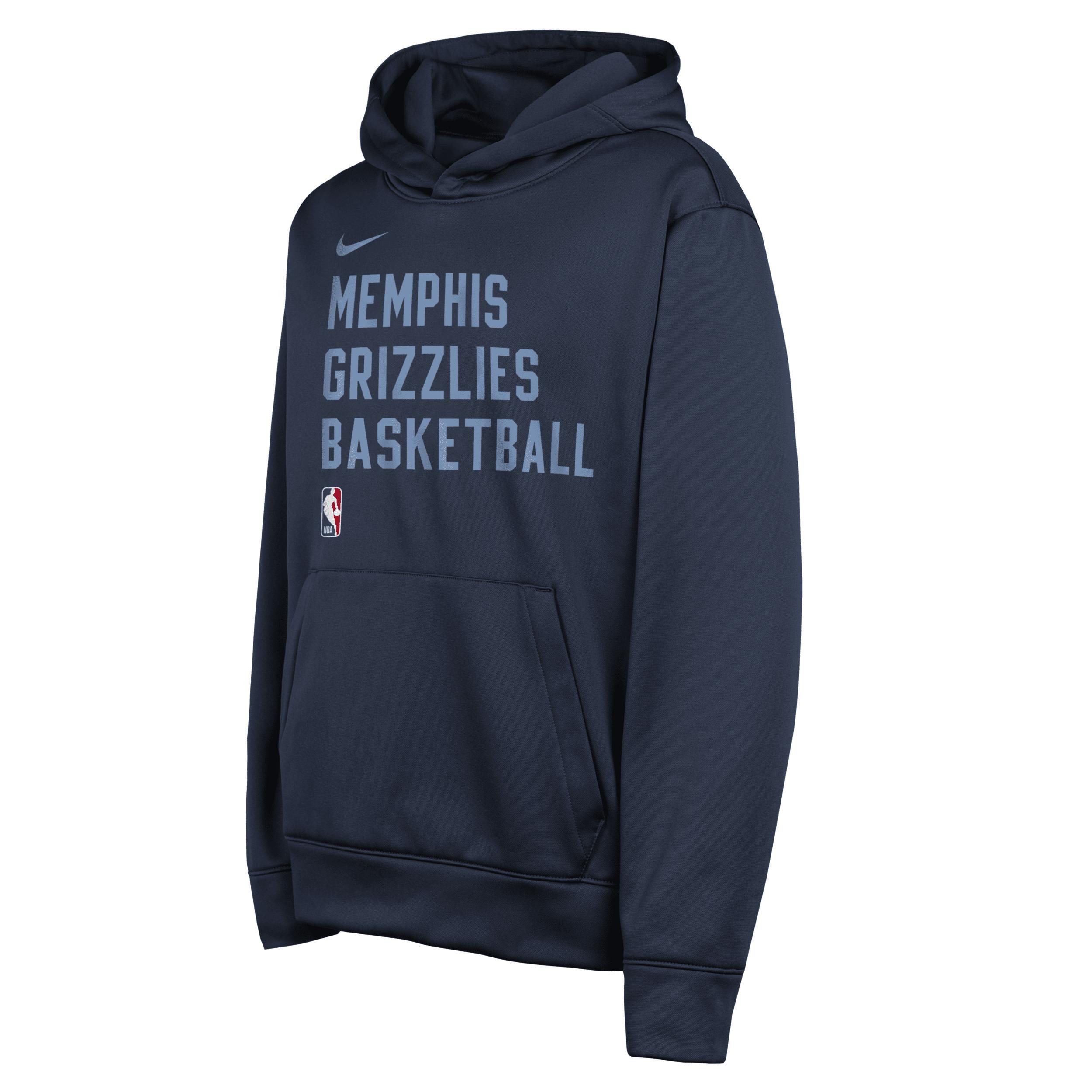Memphis Grizzlies Big Kids' Nike Dri-FIT NBA Pullover Hoodie by NIKE