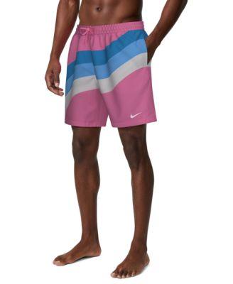 Men's 7" Breaker Brief-Lined Volley Swim Shorts by NIKE
