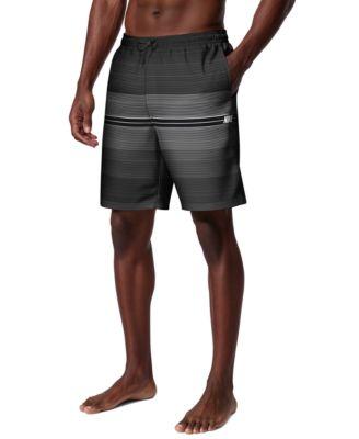 Men's 9" Breaker Stripe Volley Swim Shorts by NIKE
