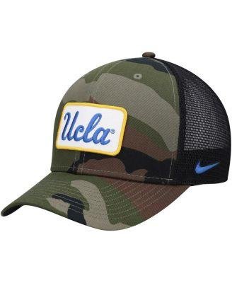 Men's Camo, Black UCLA Bruins Classic99 Trucker Snapback Hat by NIKE