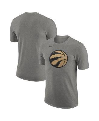 Men's Charcoal Toronto Raptors 2023/24 City Edition Essential Warmup T-shirt by NIKE