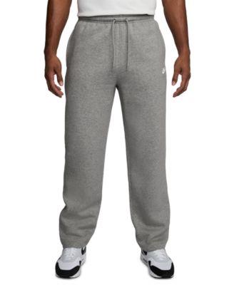 Men's Club Brushed Fleece Open Hem Pants by NIKE