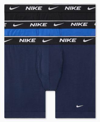 Men's DRI-FIT Essential Cotton Stretch Boxer Briefs, 3-Pack by NIKE