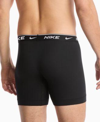 Men's DRI-FIT Essential Cotton Stretch Boxer Briefs, 3-Pack by NIKE